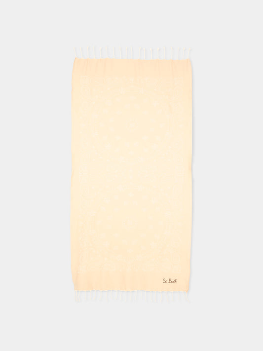 Telo mare beige Foutas J per bambina,Mc2 Saint Barth,FOUT009 02702L