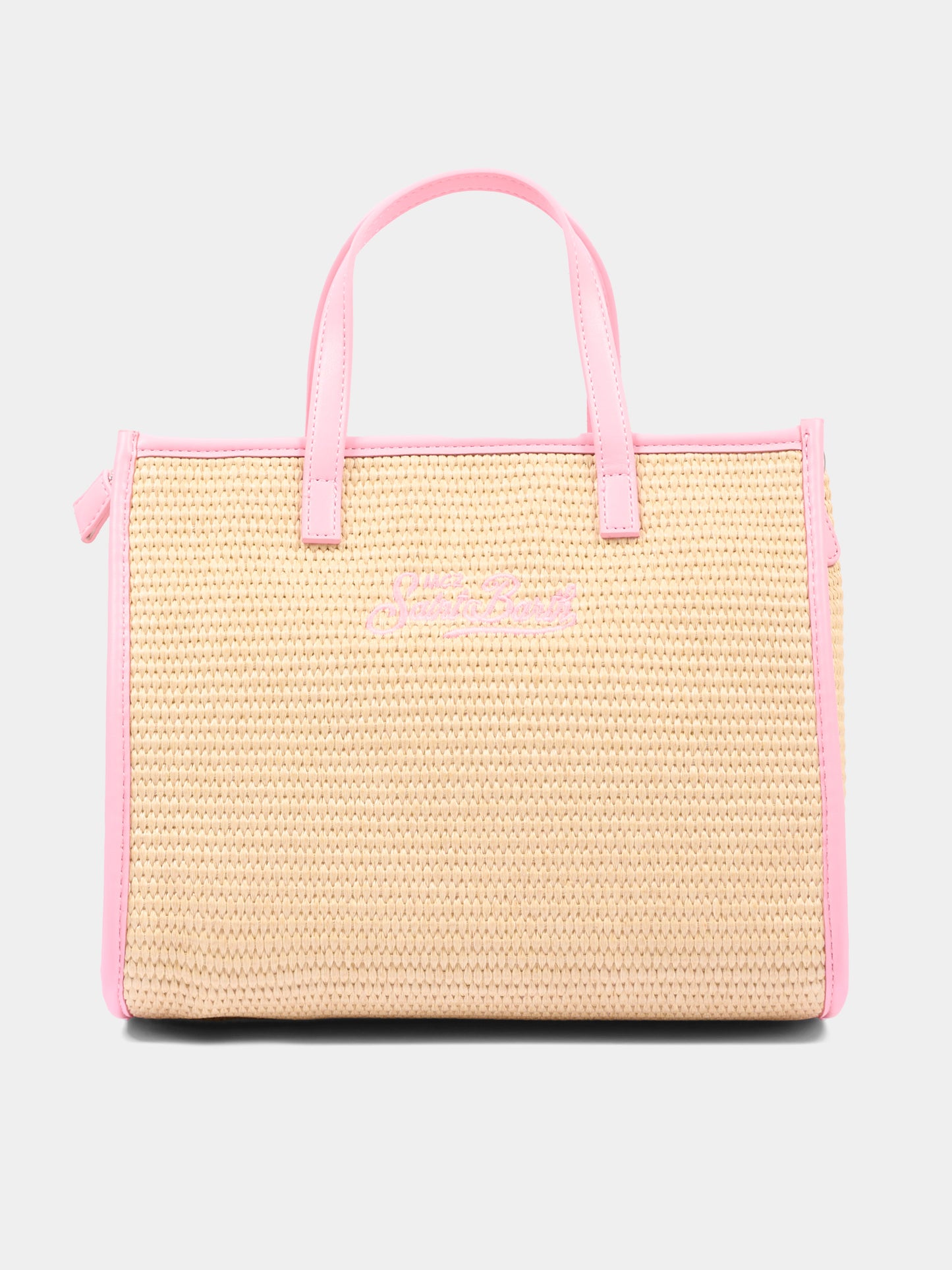 Borsa mare beige Vivian Mid Straw per bambina,Mc2 Saint Barth,VVID001 00415L