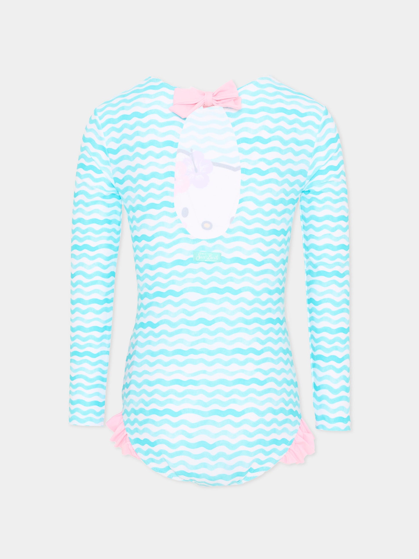 Costume azzurro Hello Kitty per bambina,Mc2 Saint Barth,CRES0001 02445L