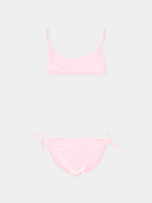 Slip e bikini rosa  Paloma Jr  per bambina,Mc2 Saint Barth,PALO002 00192L