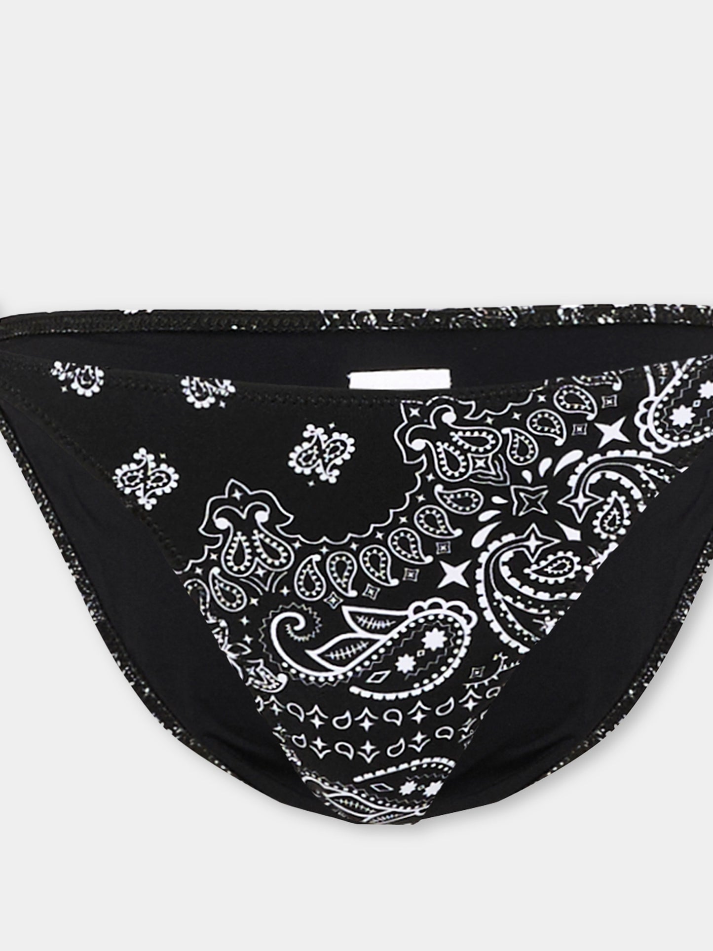 Bikini nero  jaiden bandanna  per bambina