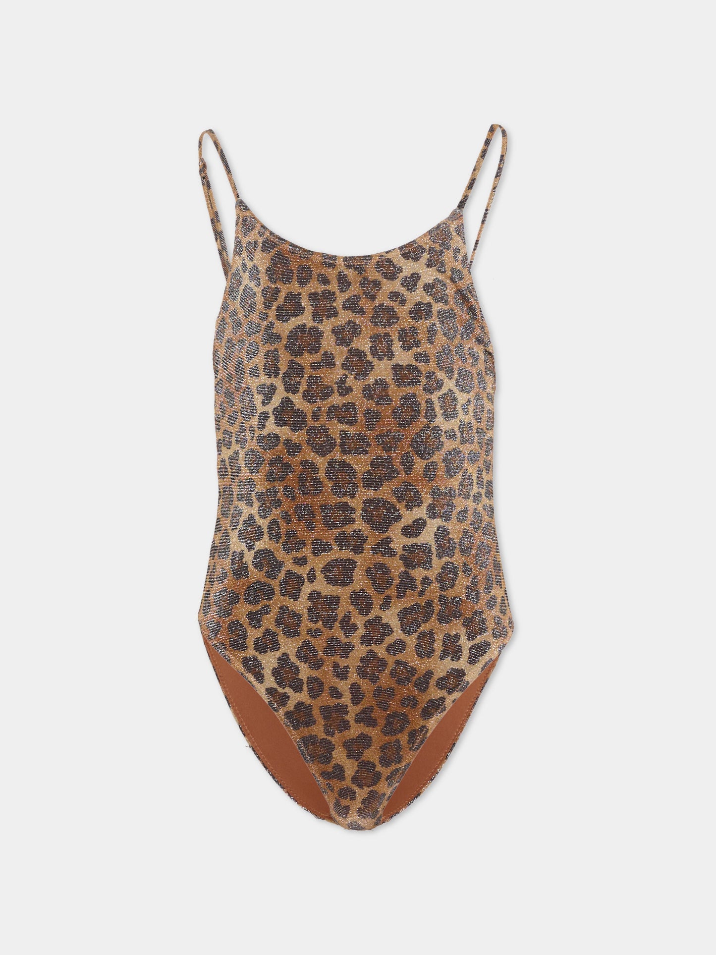 Costume marrone Cecille JR per bambina animalier,Mc2 Saint Barth,CEC0005 00520L