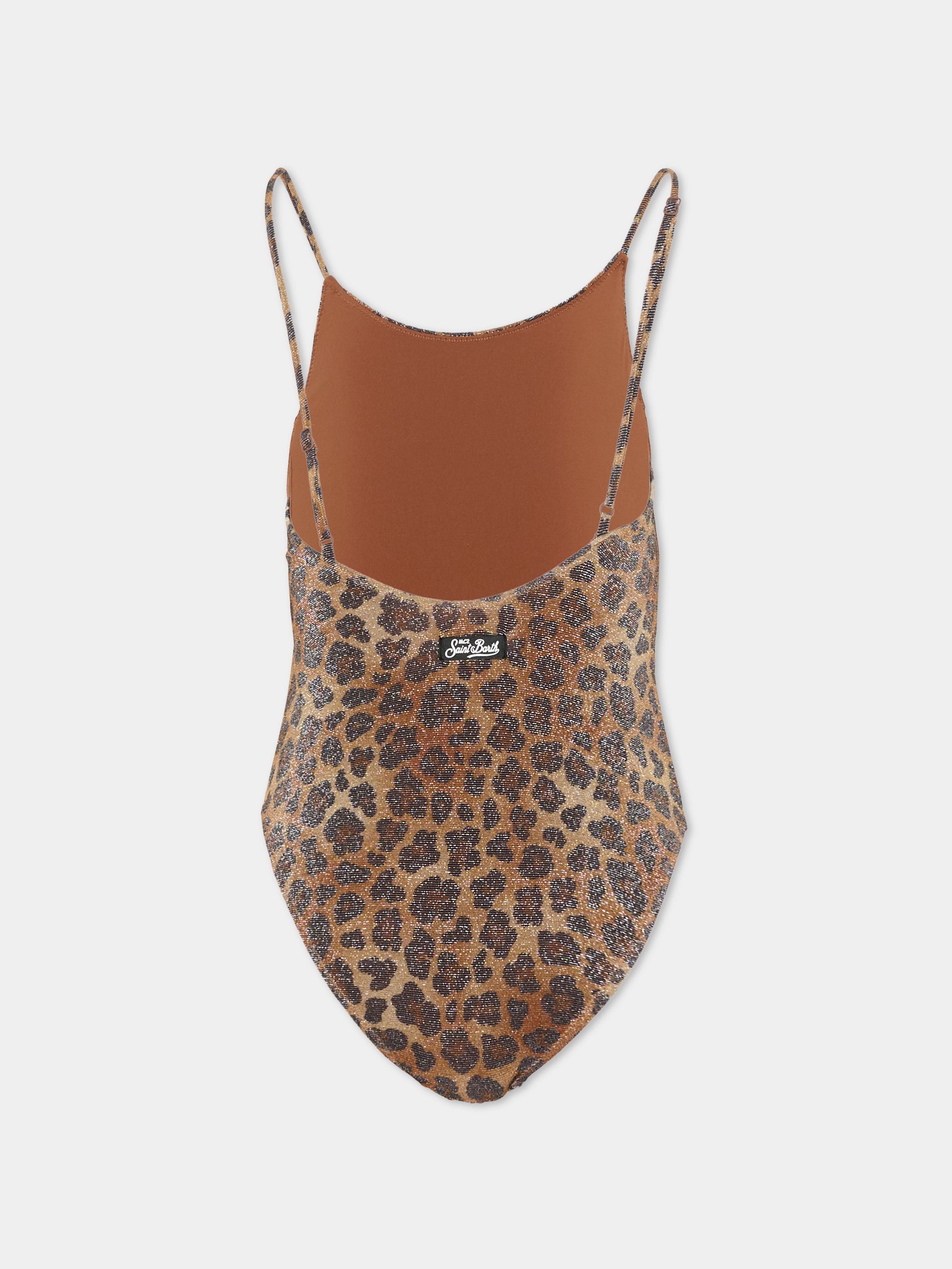 Costume marrone Cecille JR per bambina animalier,Mc2 Saint Barth,CEC0005 00520L