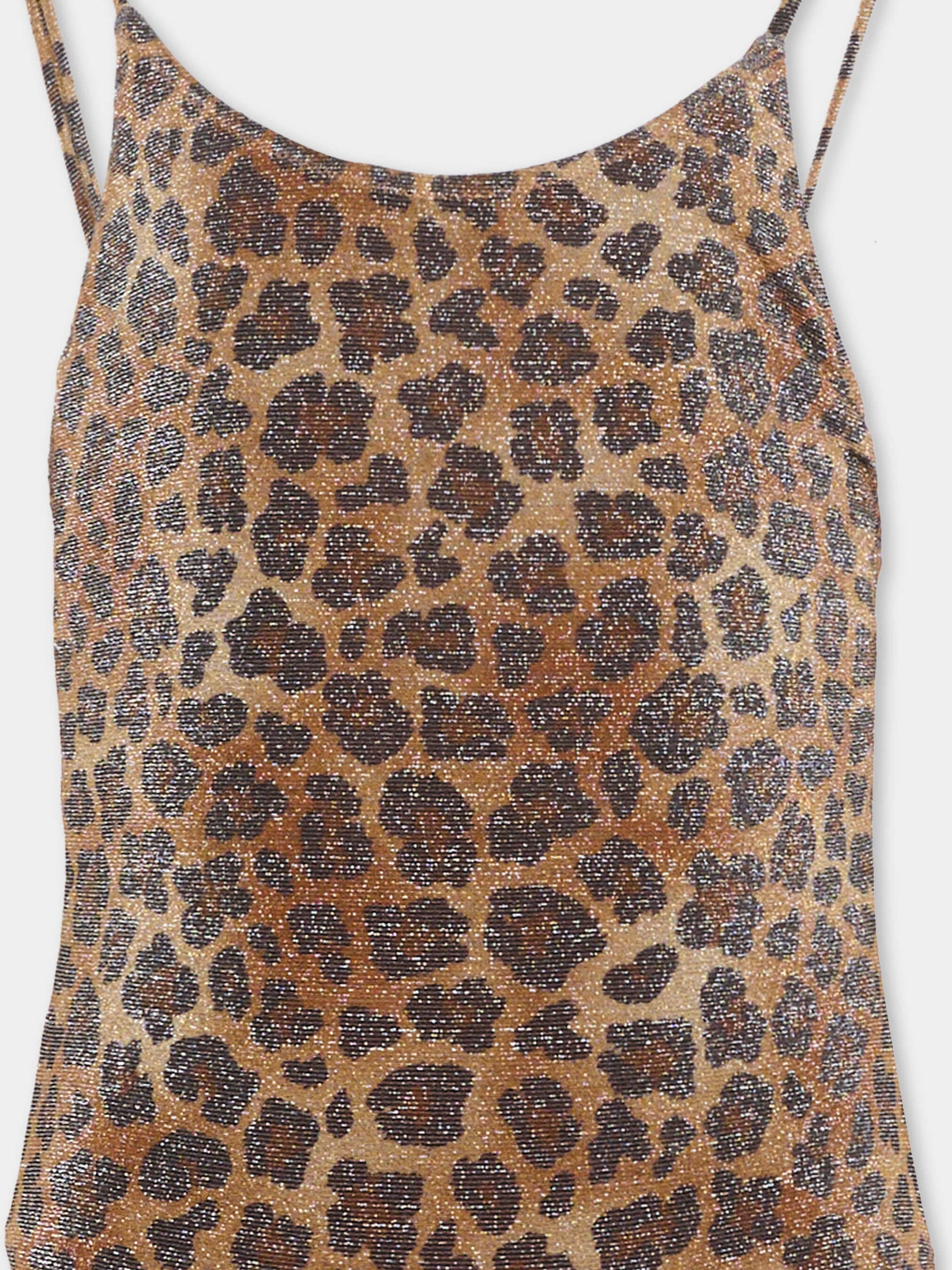 Costume marrone Cecille JR per bambina animalier,Mc2 Saint Barth,CEC0005 00520L
