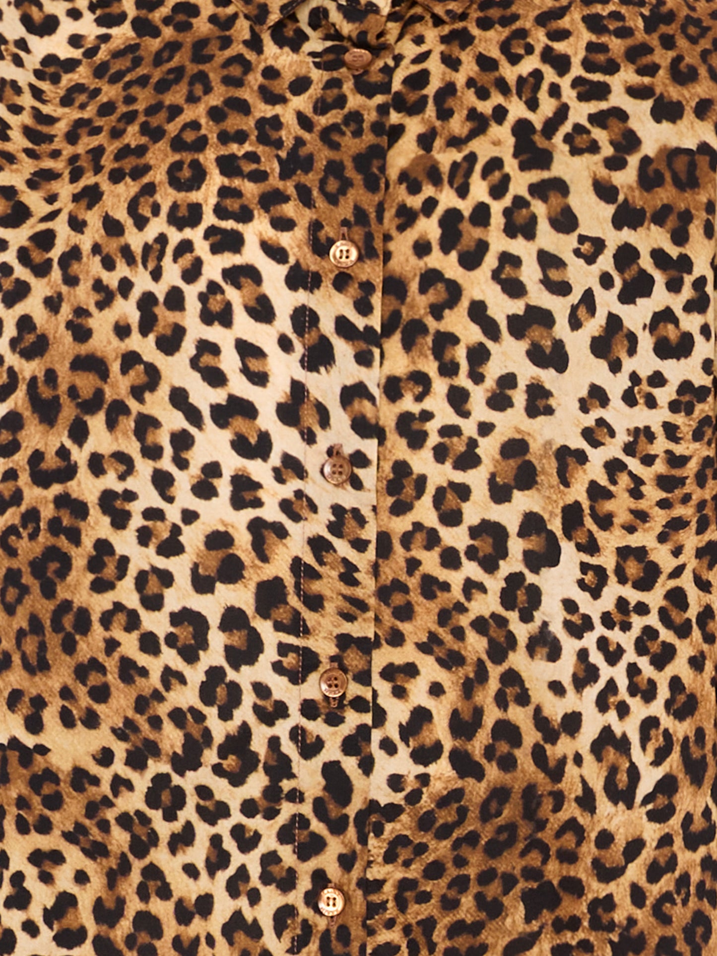 Camicia marrone Mini Brigitte per bambina animalier,Mc2 Saint Barth,BRIG003 07520L