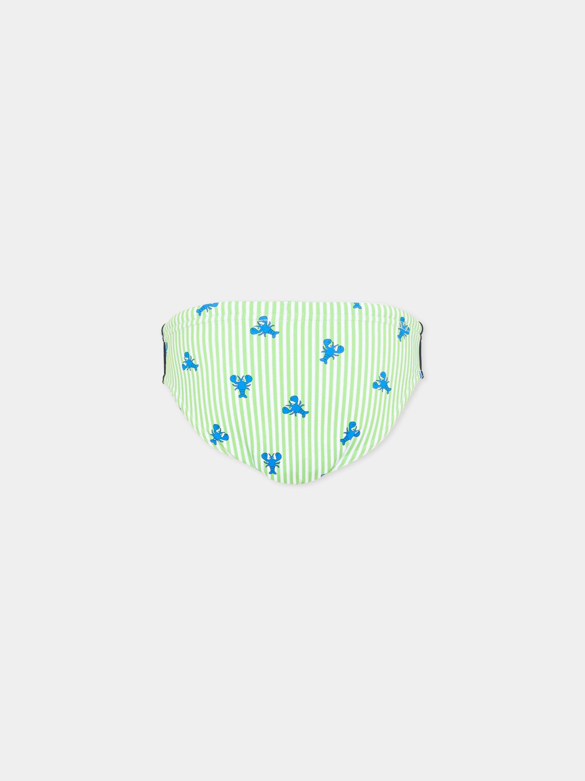 Slip mare verde Billy per bambino,Mc2 Saint Barth,BIL0001 02105L