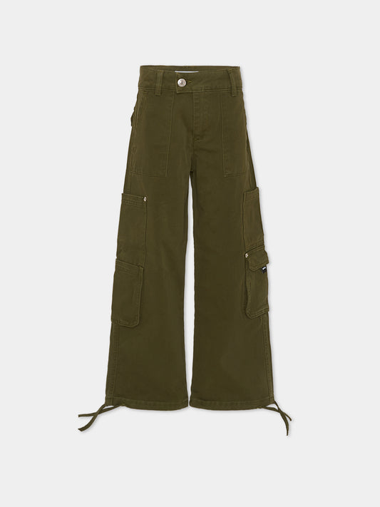 Pantaloni verdi per bambino,Msgm Kids,F5MSJBPA212 082