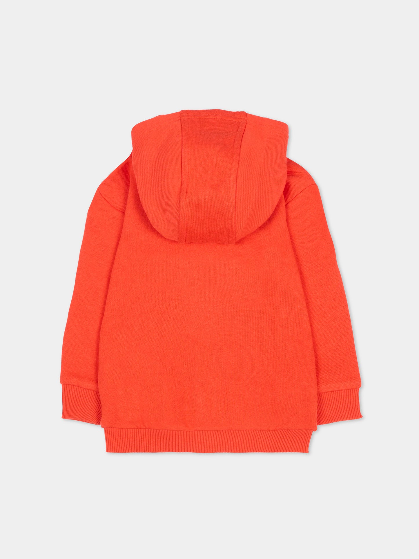 Felpa rossa per neonato con logo,Timberland,T60262 98G