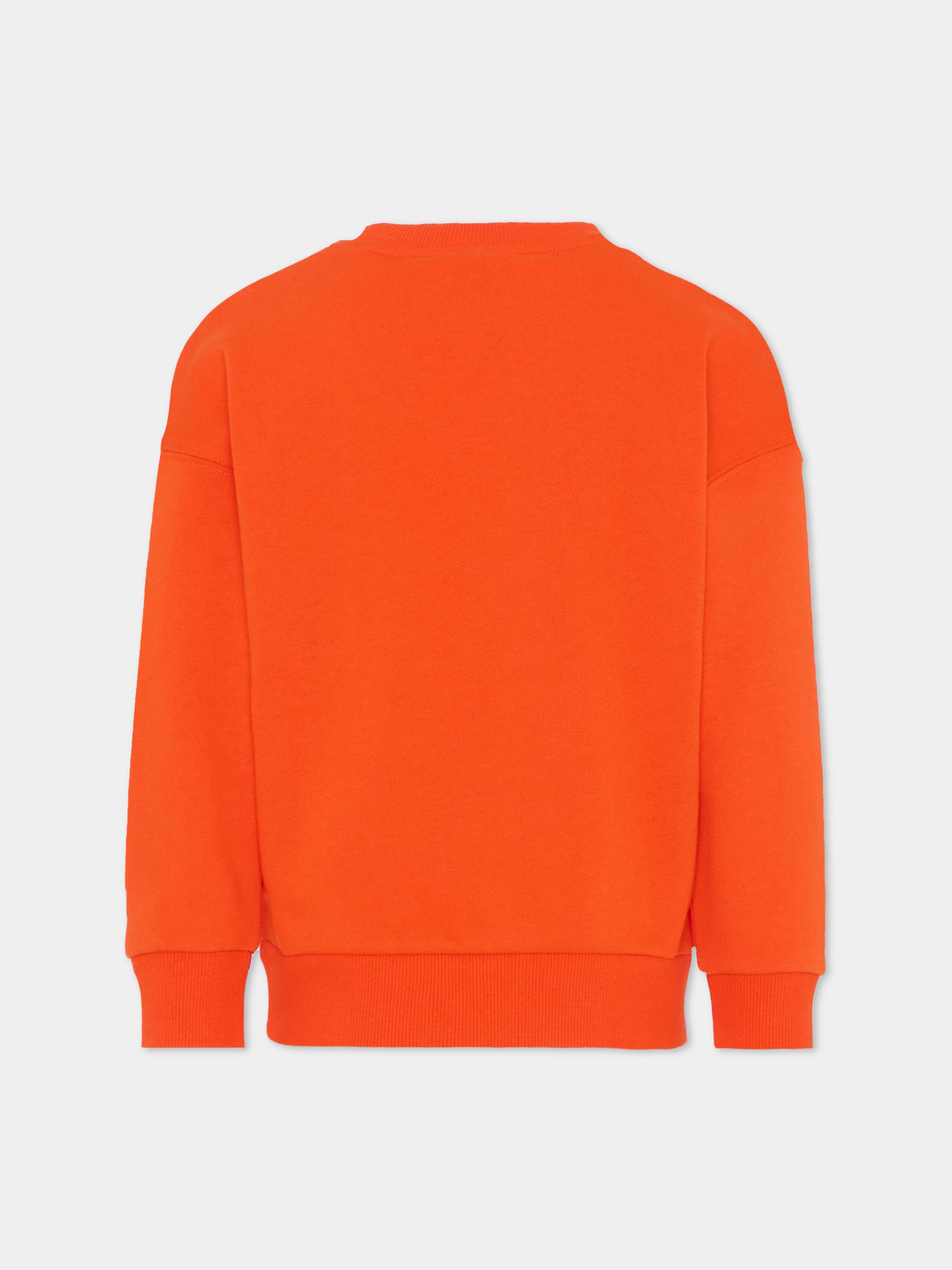 Felpa rossa per bambino con logo,Timberland,T60315 98G