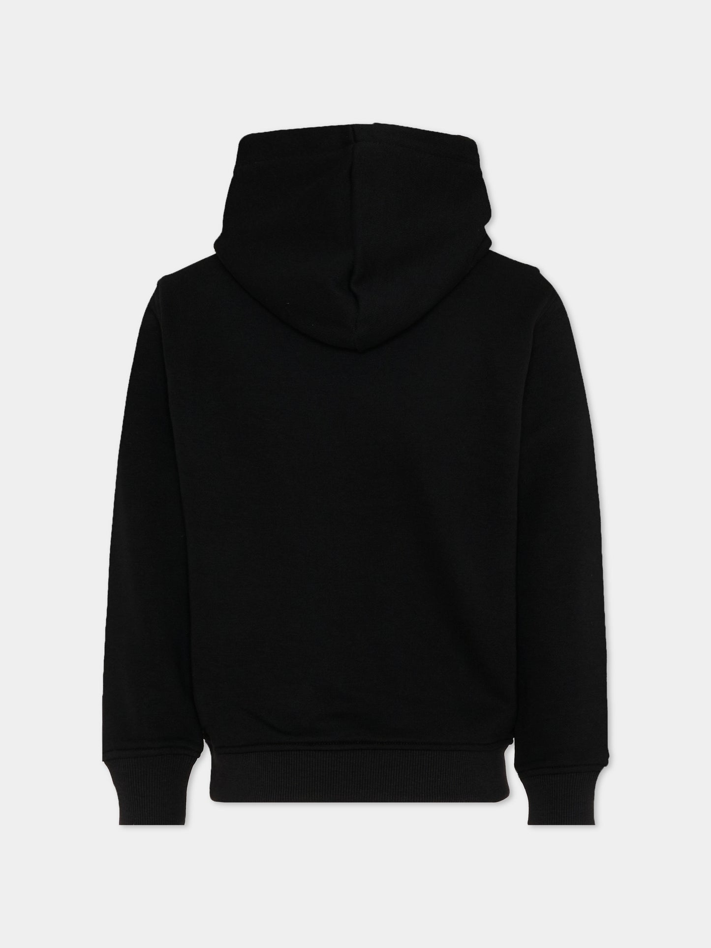 Felpa nera per bambino con logo,Just Cavalli Kids,JBP26012FE BLACK