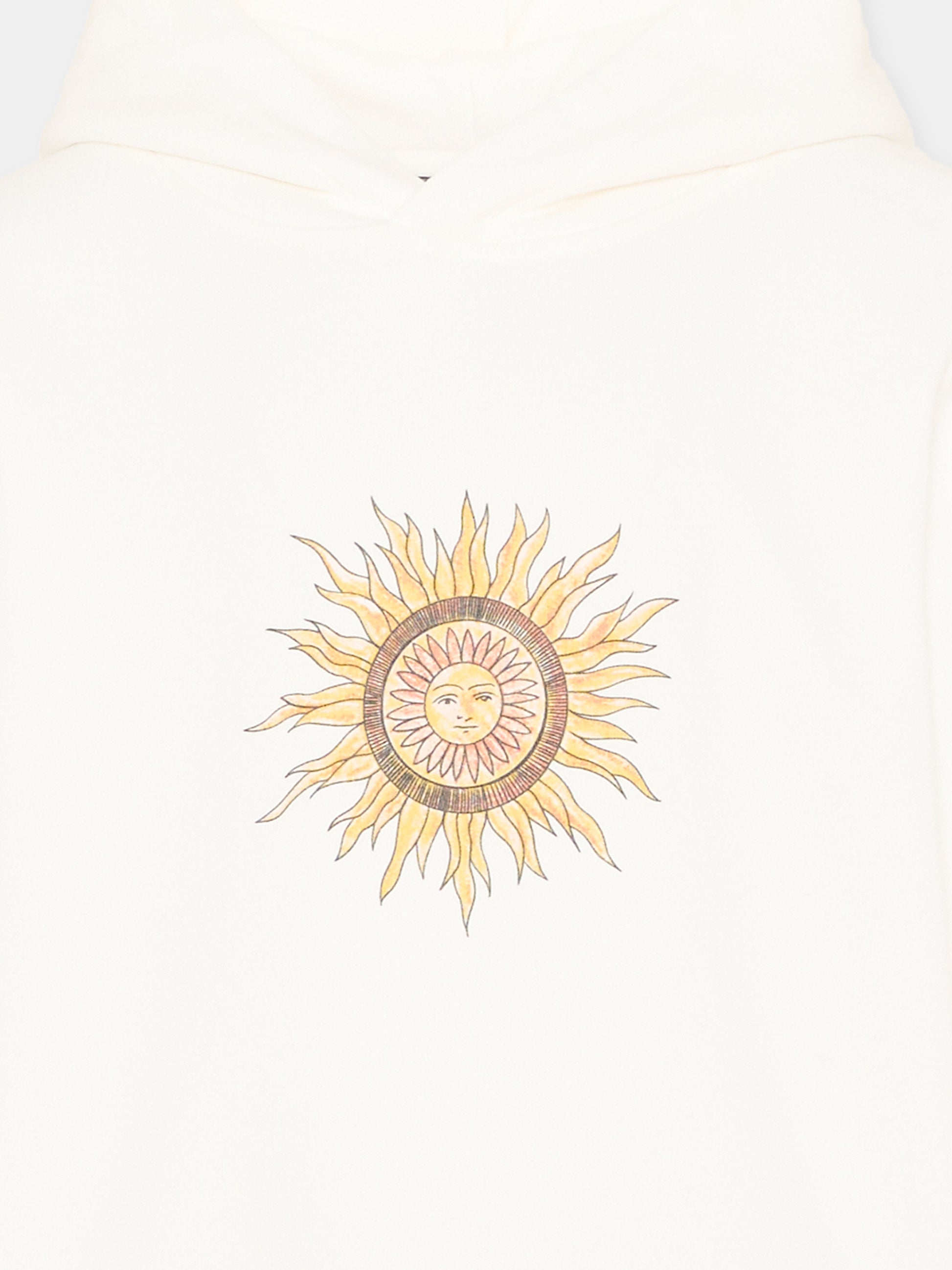 Felpa avorio per bambino con logo,Just Cavalli Kids,JBP26073FE PRISTINE