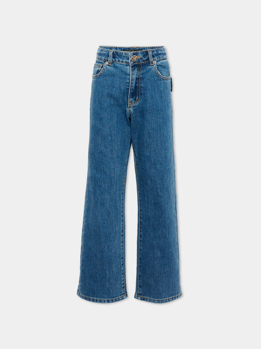 Jeans denim per bambino,Just Cavalli Kids,JBP26110JE DENIM STONEWASH