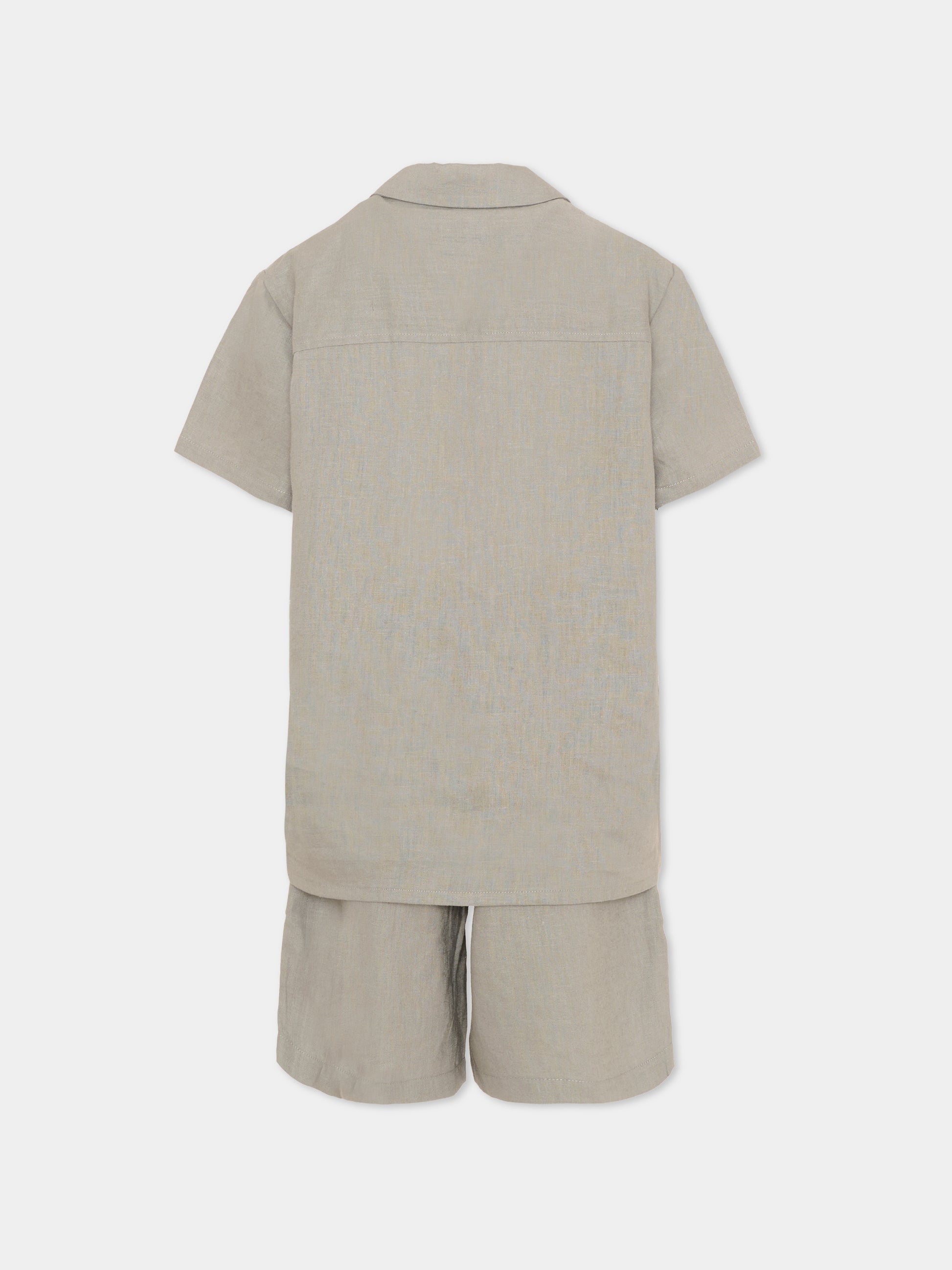 Completo elegante grigio per bambino,Richmond,RBP26213CL GREY ULTIMATE