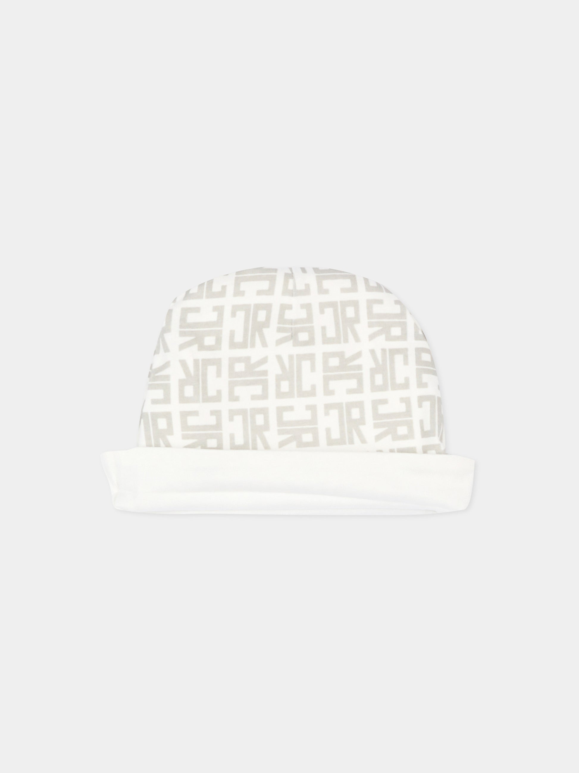 Set tutina grigio per neonato con logo,Richmond,RLP26001TU GREY