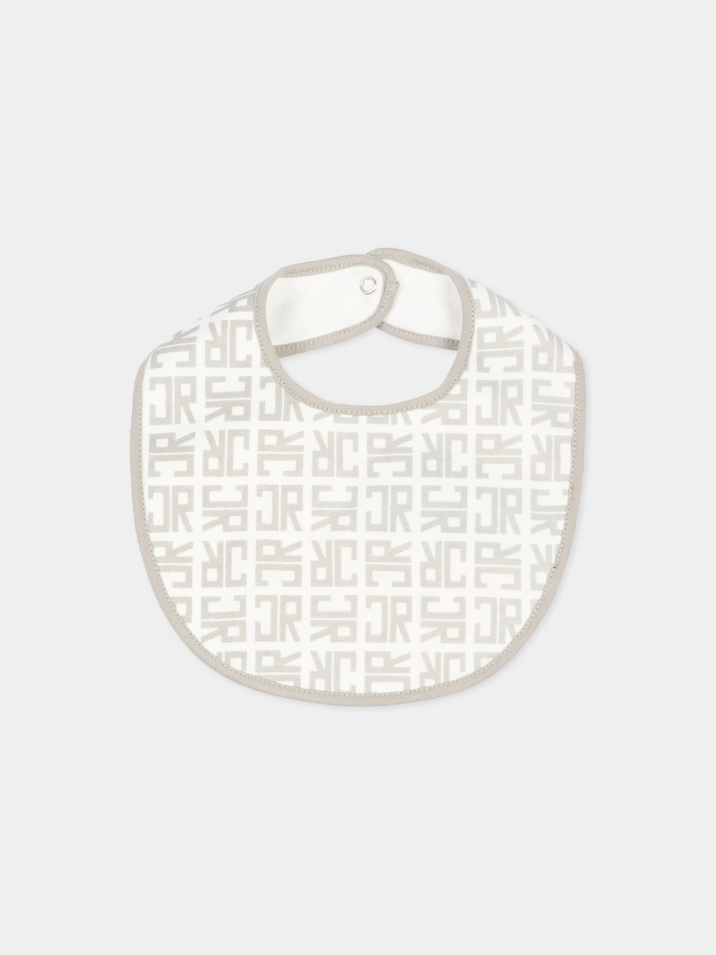 Set tutina grigio per neonato con logo,Richmond,RLP26001TU GREY