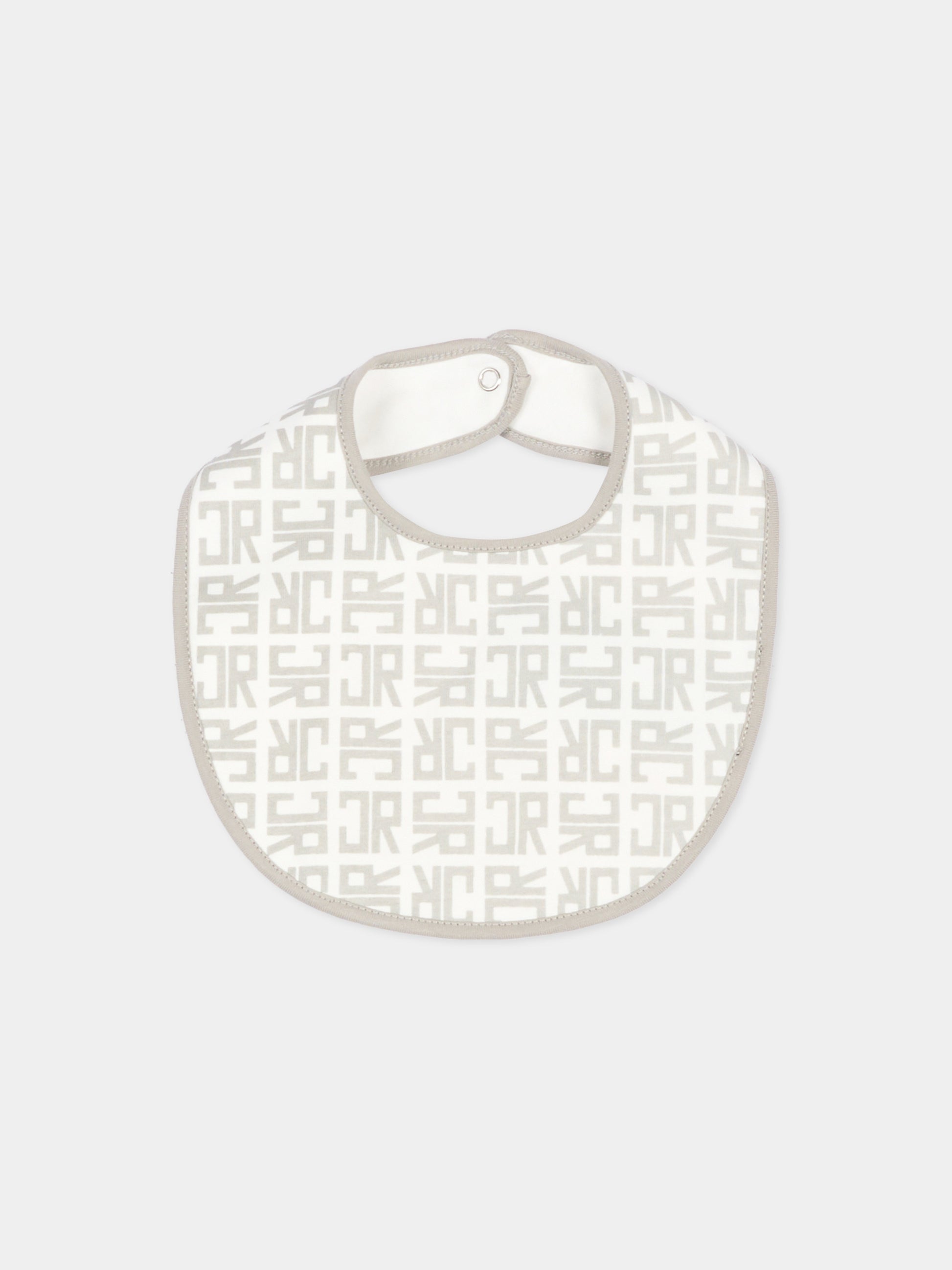 Set tutina grigio per neonato con logo,Richmond,RLP26001TU GREY