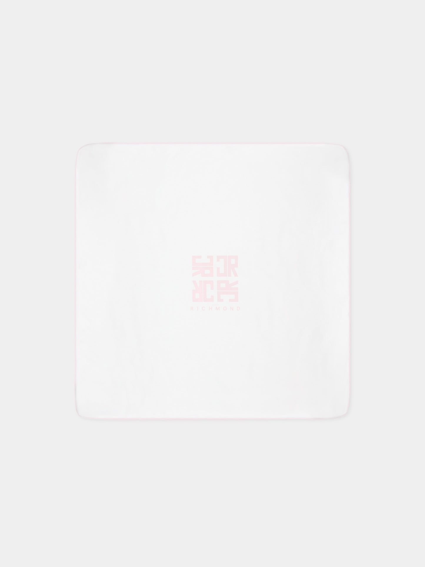 Coperta avorio per neonata con logo,Richmond,RLP26003CE PINK