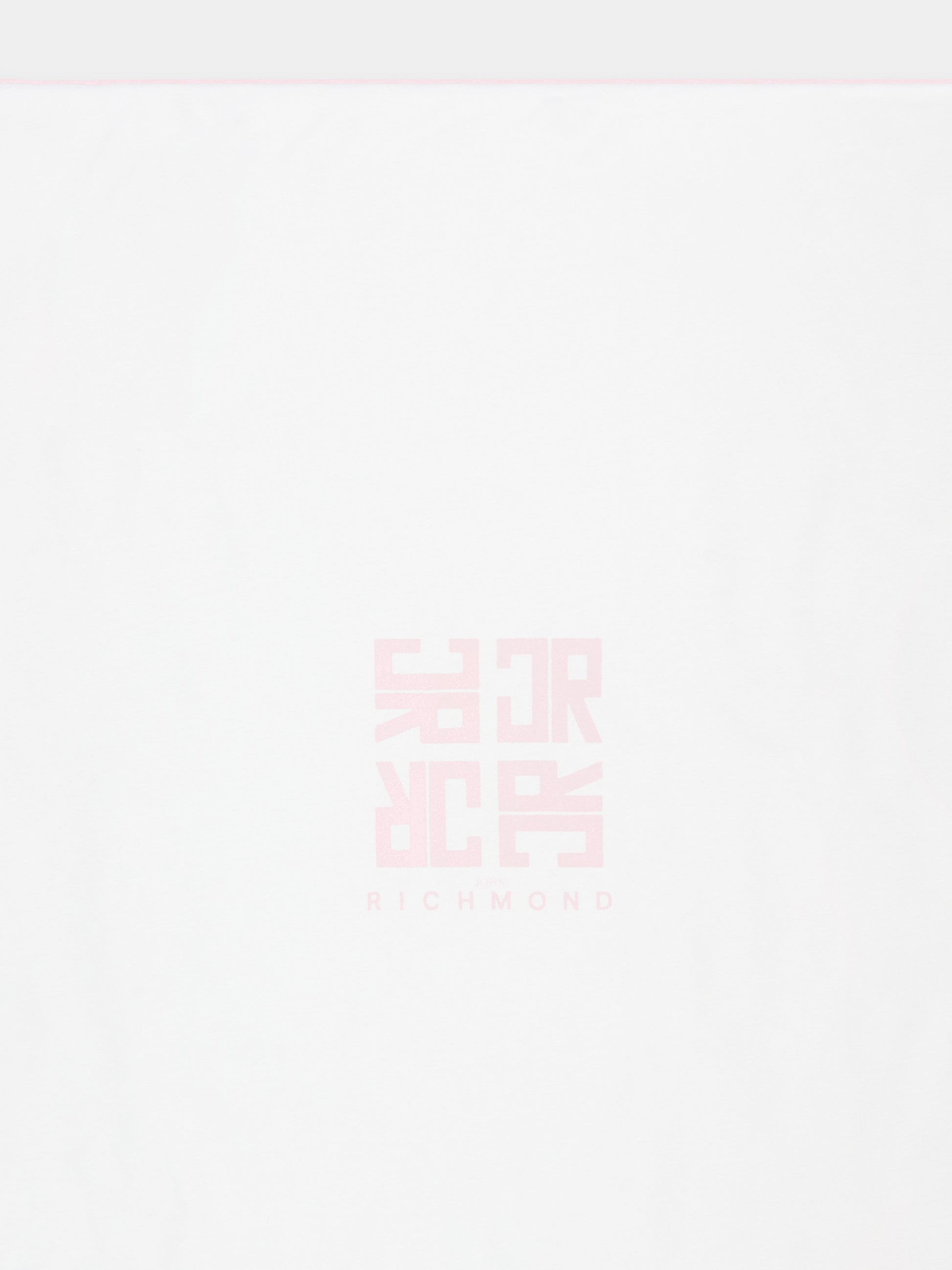 Coperta avorio per neonata con logo,Richmond,RLP26003CE PINK