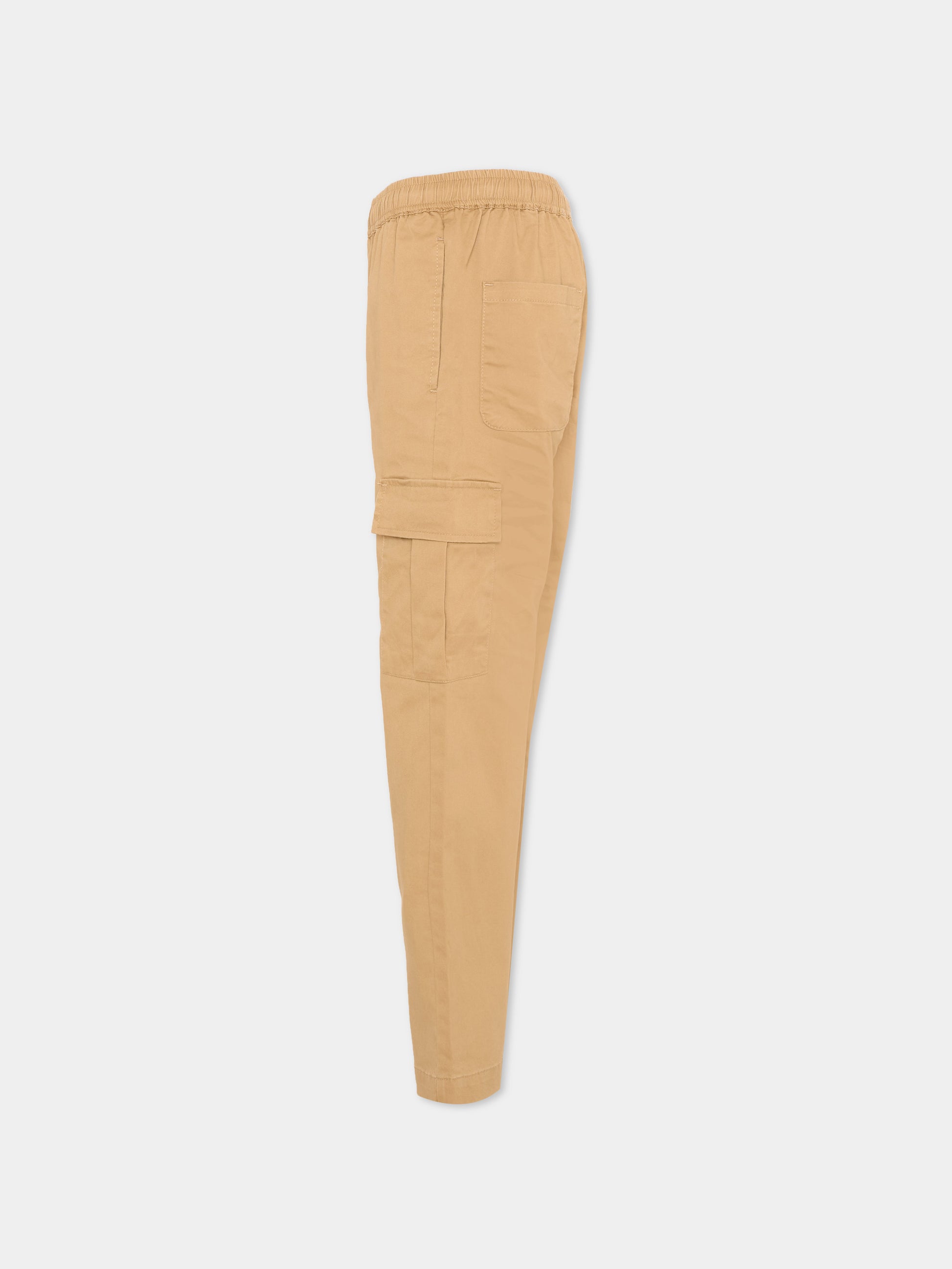 Pantalone marrone per bambino cargo,Trussardi Junior,TBP26133PA BROWN MACCHIATO