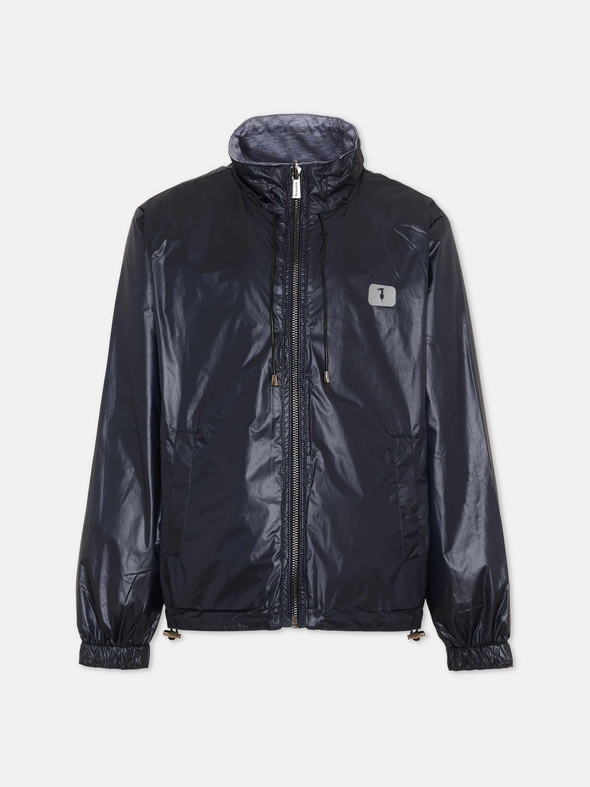 Bomber blu per bambino reversibile,Trussardi Junior,TBP26135GB BLUE ESTATE