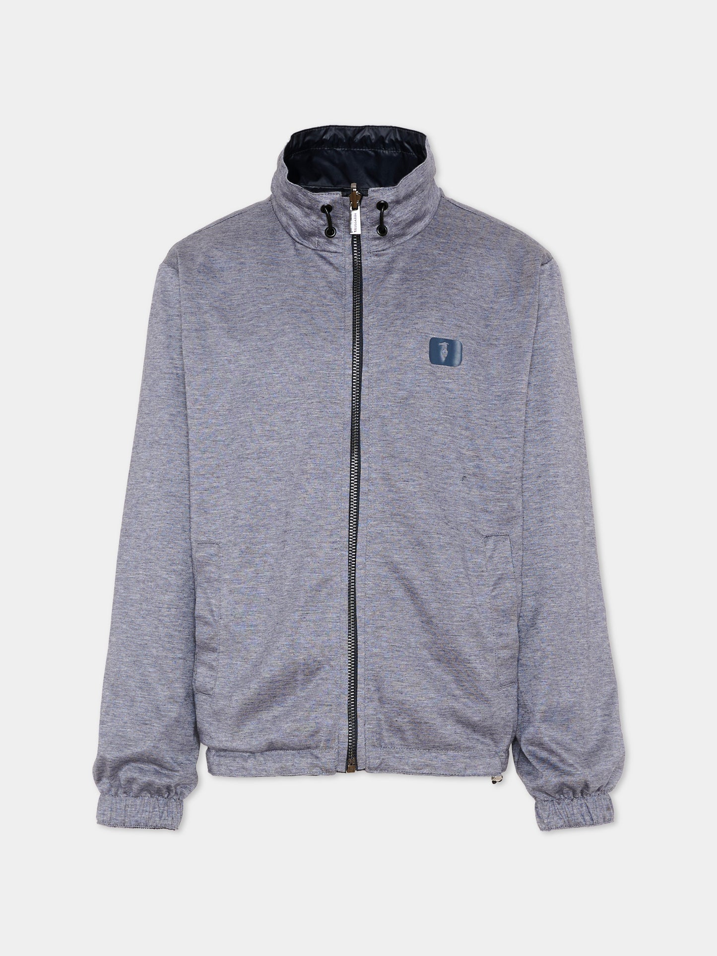 Bomber blu per bambino reversibile,Trussardi Junior,TBP26135GB BLUE ESTATE