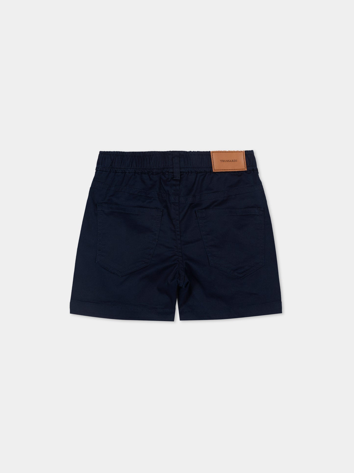 Shorts blu per neonato,Trussardi Junior,TIP26074BE BLUE ESTATE