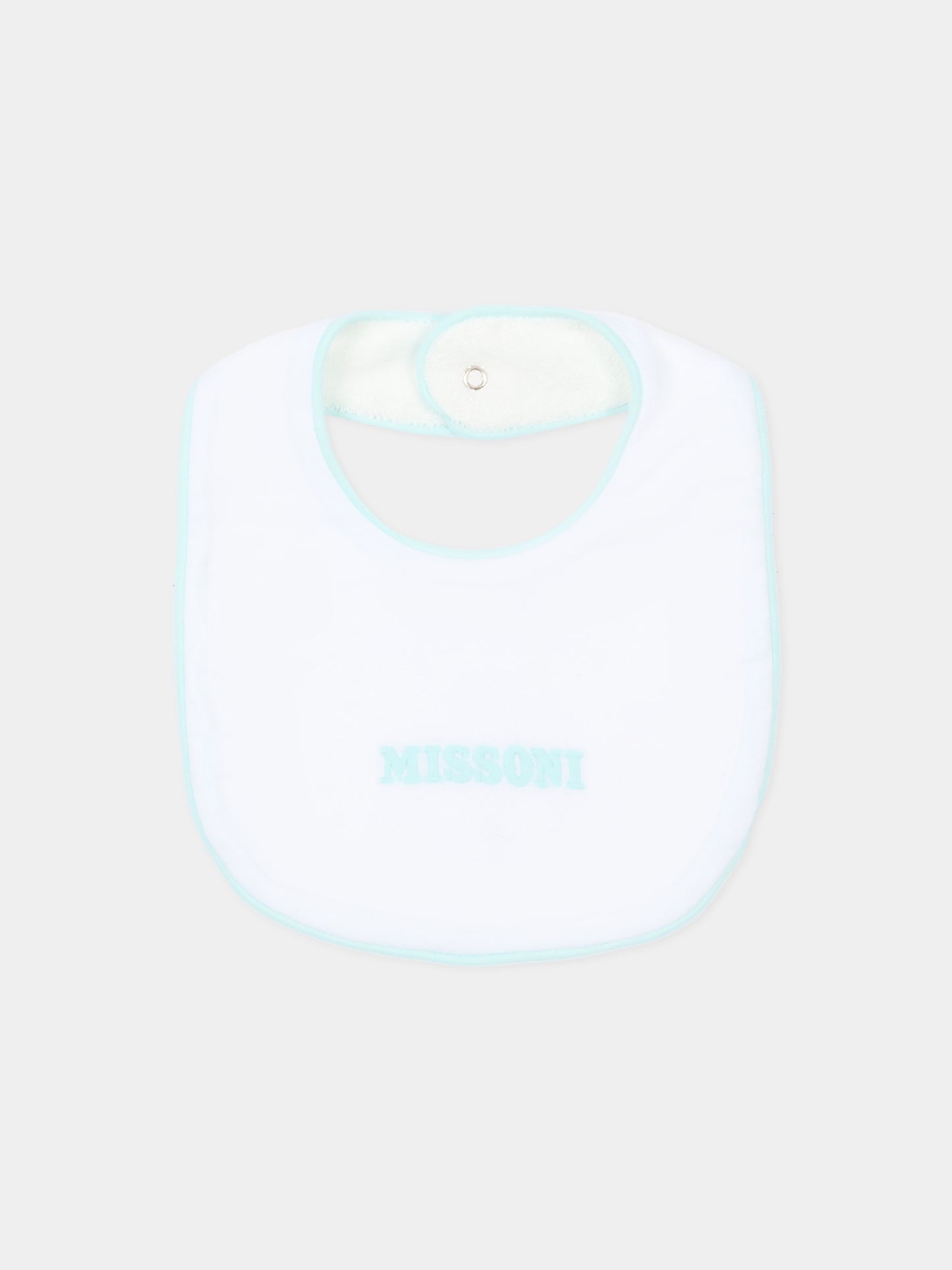 Set bianco per naontao con logo,Missoni,MUB500 J0177 100CE