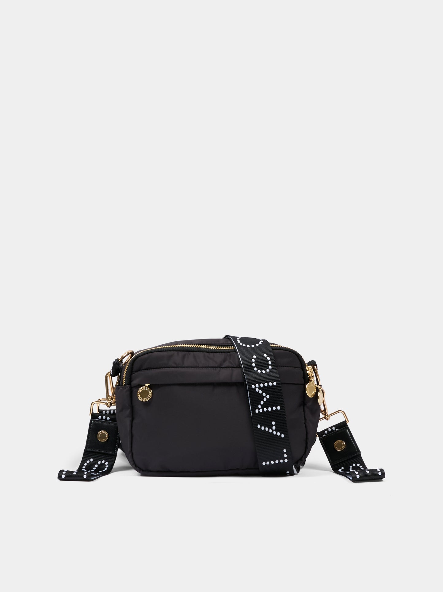 Borsa nera per bambina con logo,Stella Mccartney Kids,TV0508 Z0537 930