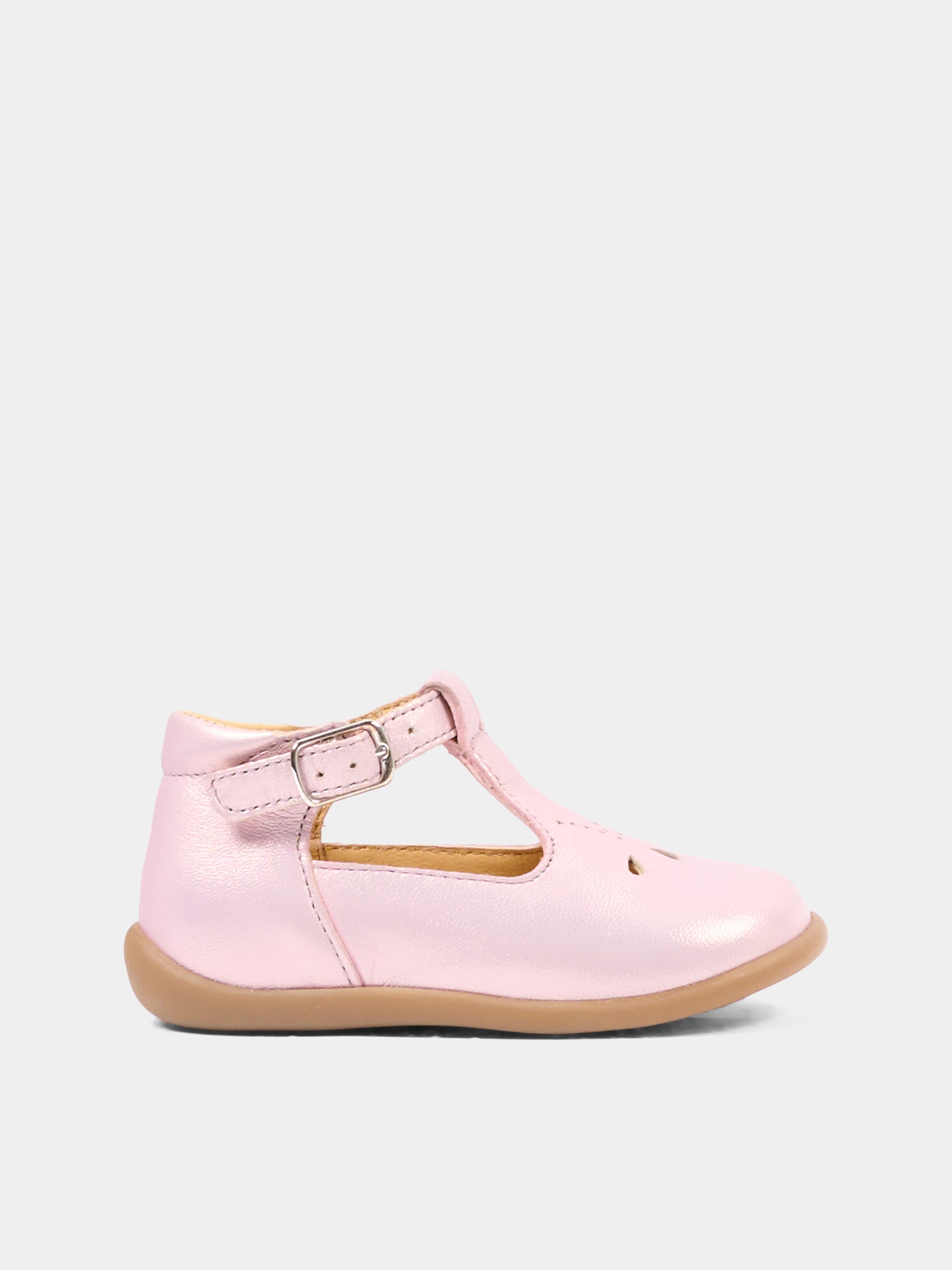 Occhi Di Bue rosa Stand Up Salome per bambina,Pom D'api,U 1 AB KY04 03 LIGHT PINK