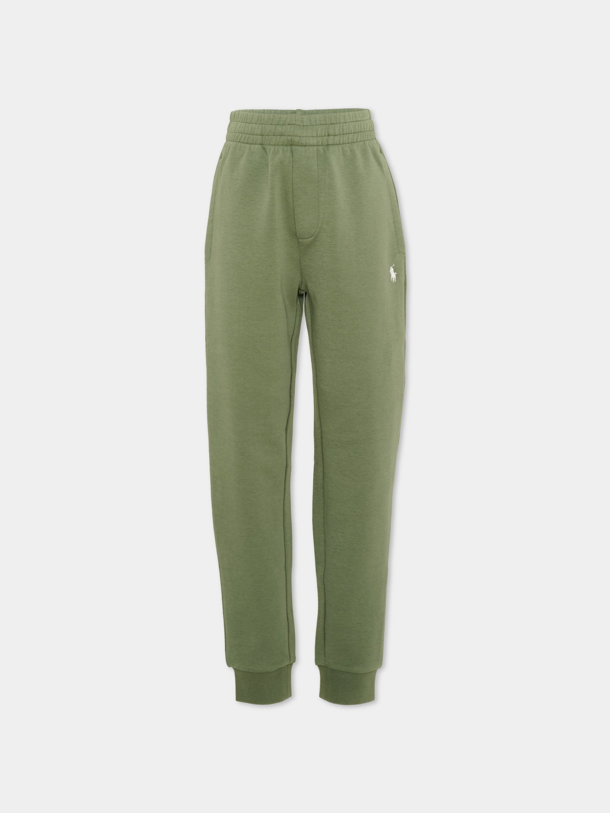 Pantaloni sportivi verdi per bambino,Ralph Lauren Kids,A95764004