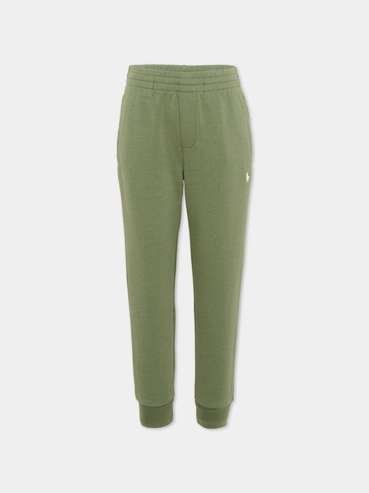 Pantaloni sportivi verdi per bambino,Ralph Lauren Kids,A95764002