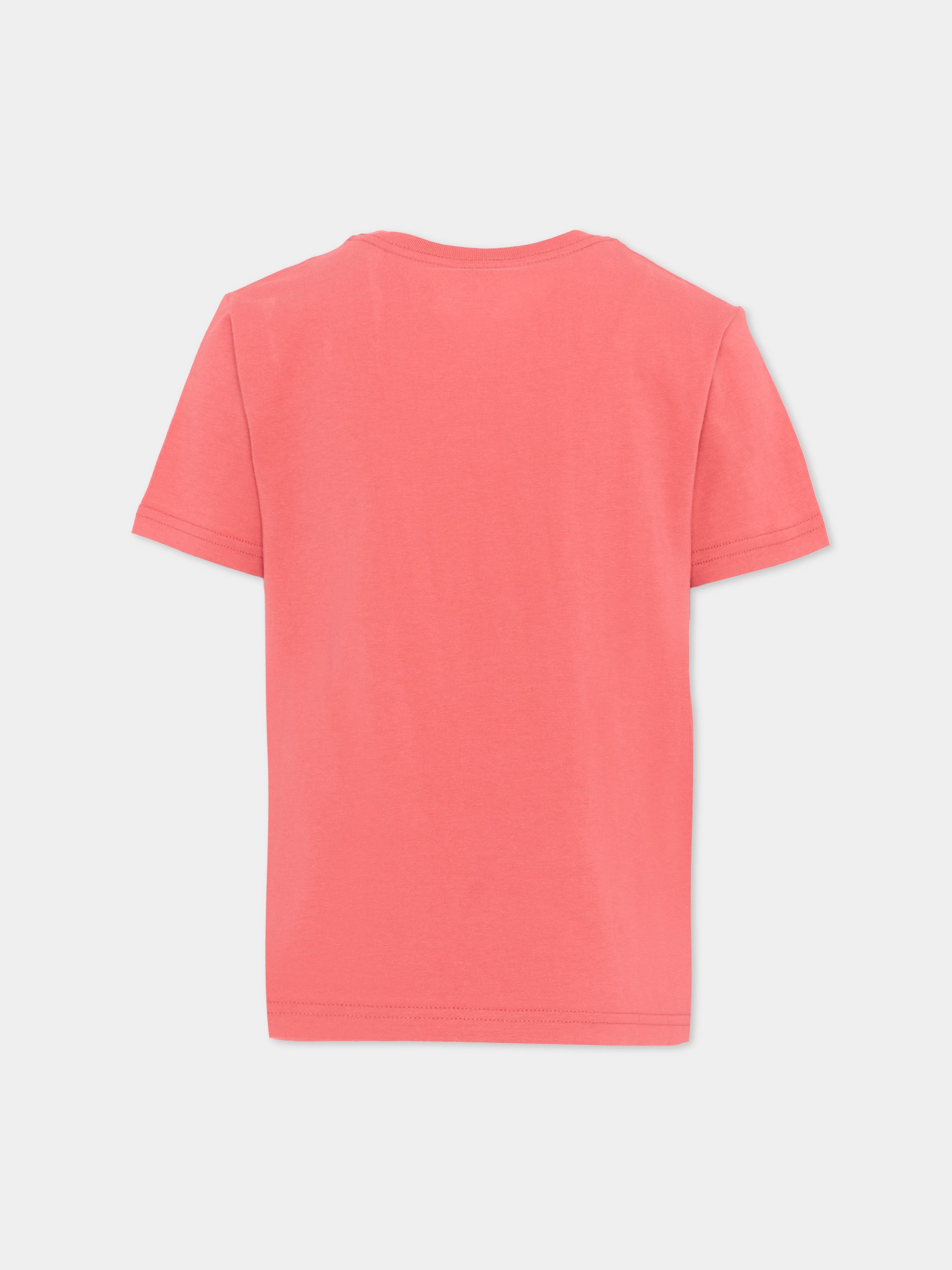 T-Shirt rosa per bambina con Pony,Ralph Lauren Kids,970333505