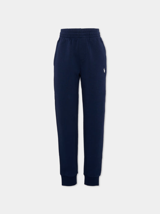 Pantaloni sportivi blu per bambini,Ralph Lauren Kids,A95764002