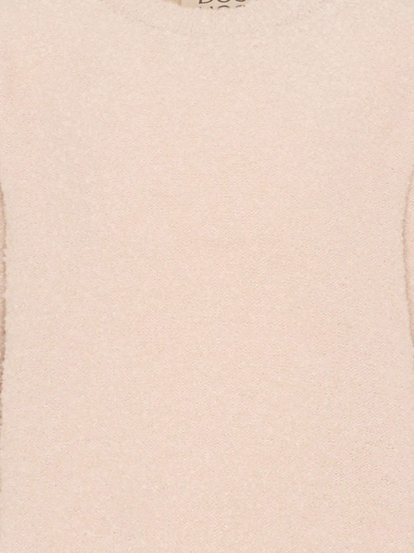 Maglione beige per bambina con logo,Douuod Kids,DX9A60 W0223 107