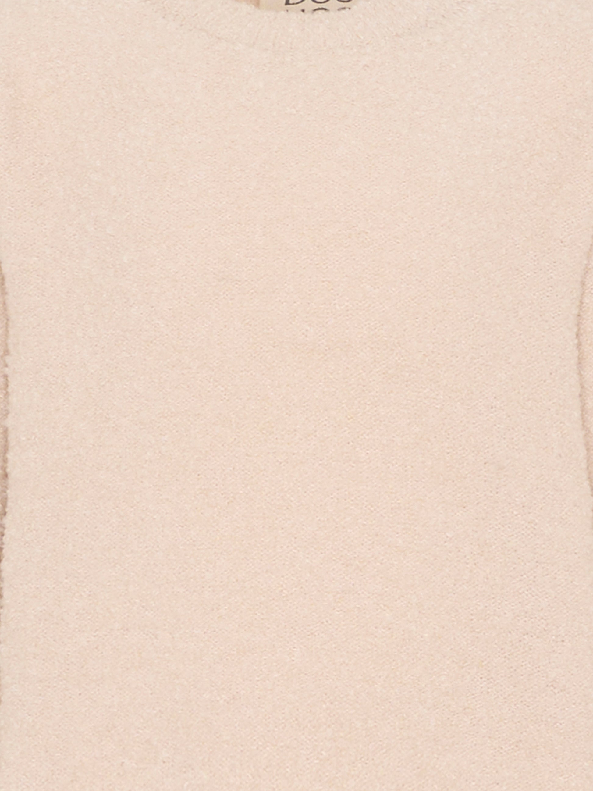 Maglione beige per bambina con logo,Douuod Kids,DX9A60 W0223 107