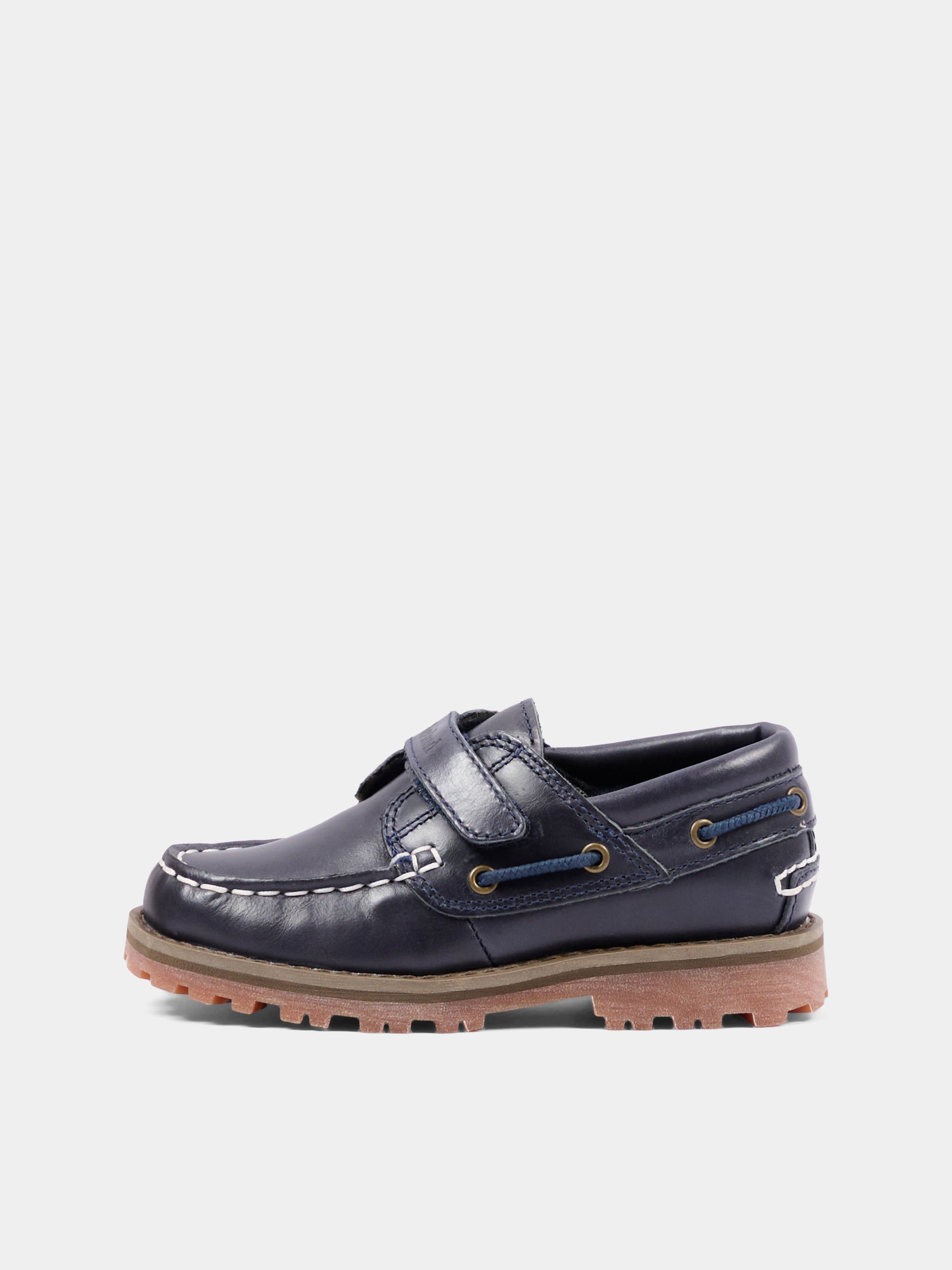 Mocassini blu per bambino,Timberland,TB0A5P7AEP81
