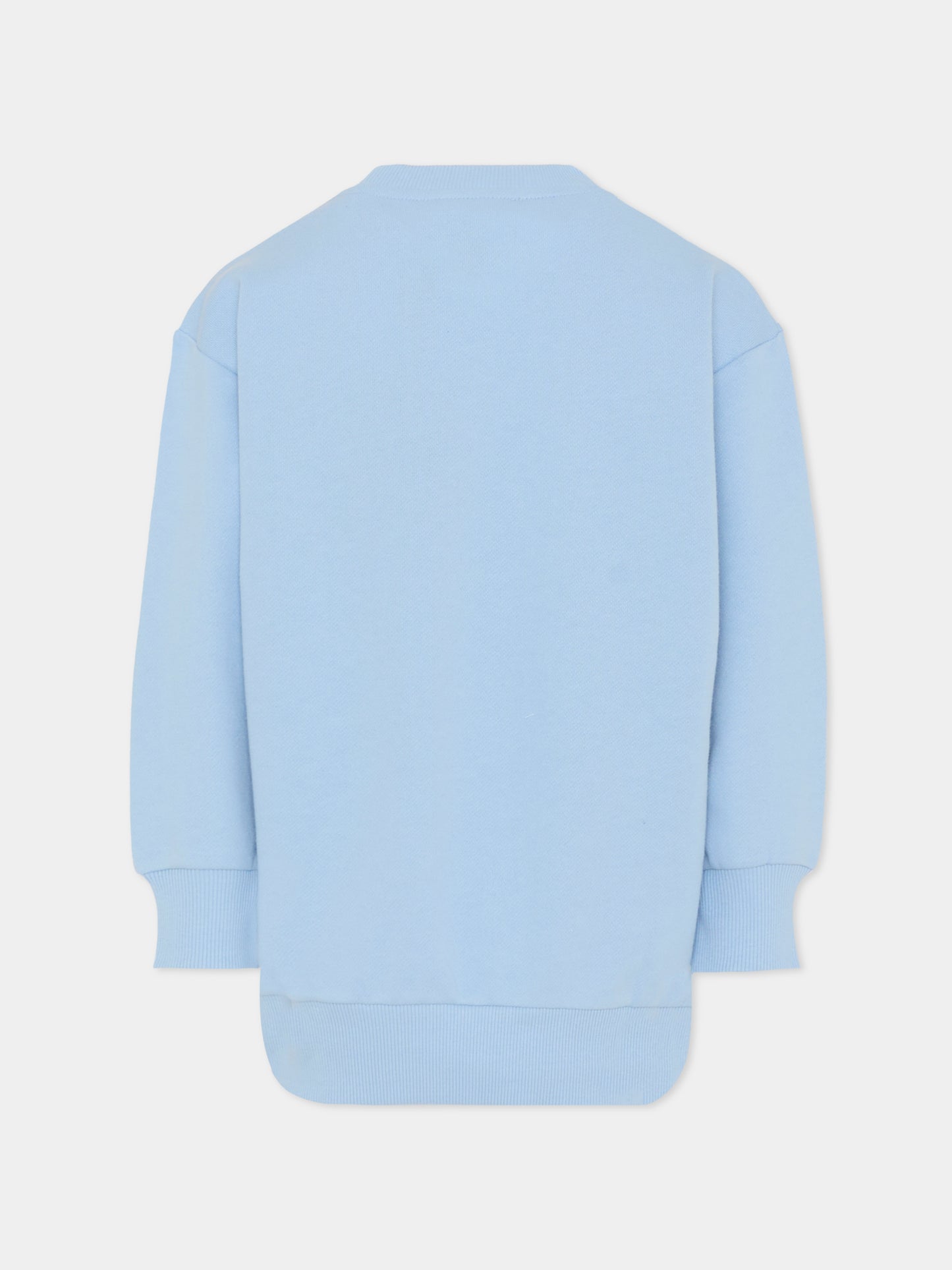 Felpa celeste con Pegaso per bambini,Etro,GX4P40 Z3183 650