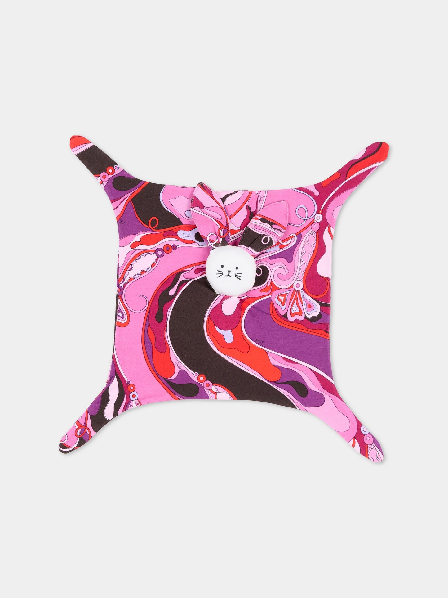 Set tutina con doudou fucsia per neonata