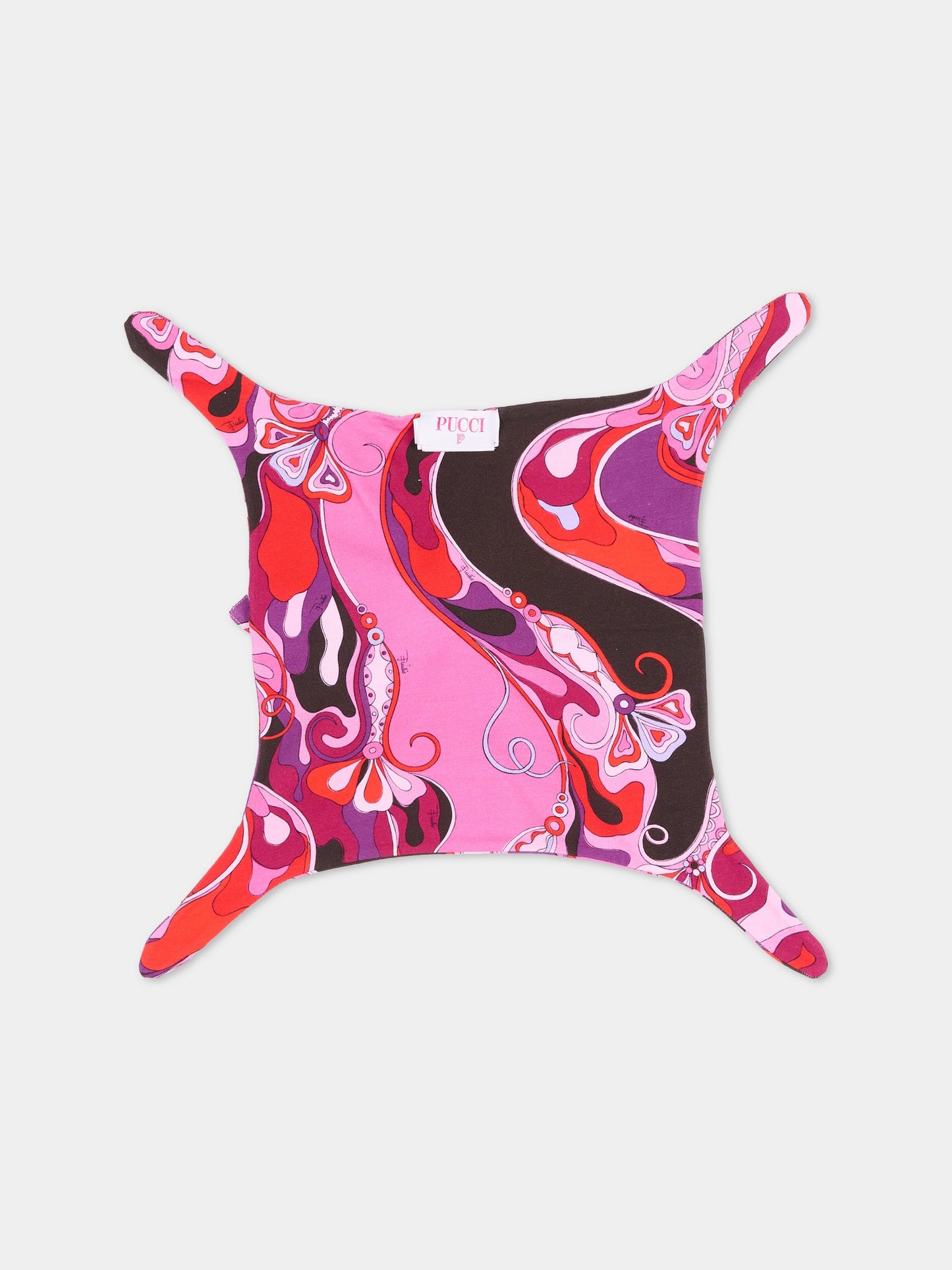 Set tutina con doudou fucsia per neonata