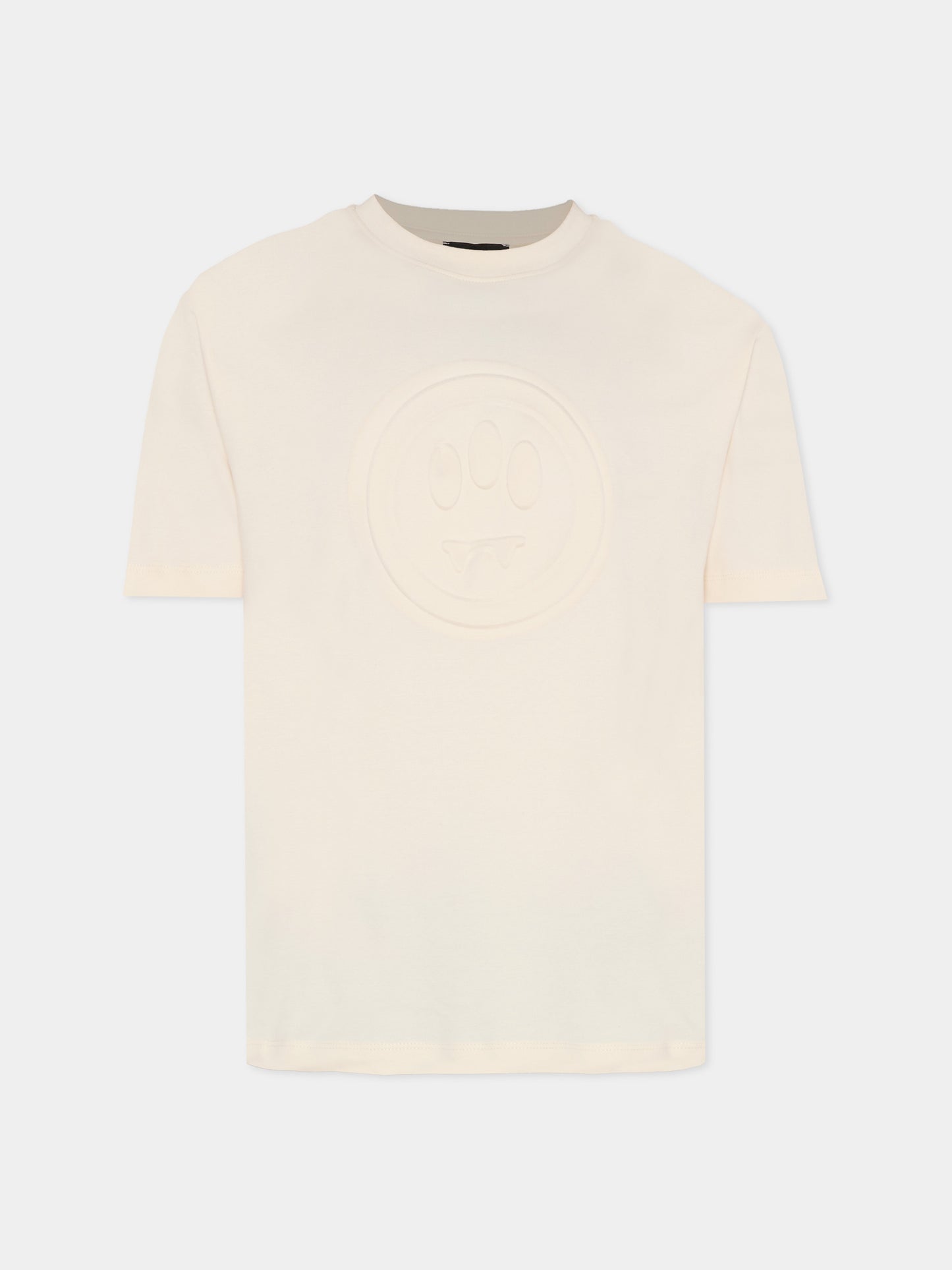 T-shirt avorio per bambini con smile,Barrow,F5BKJUTH041 013