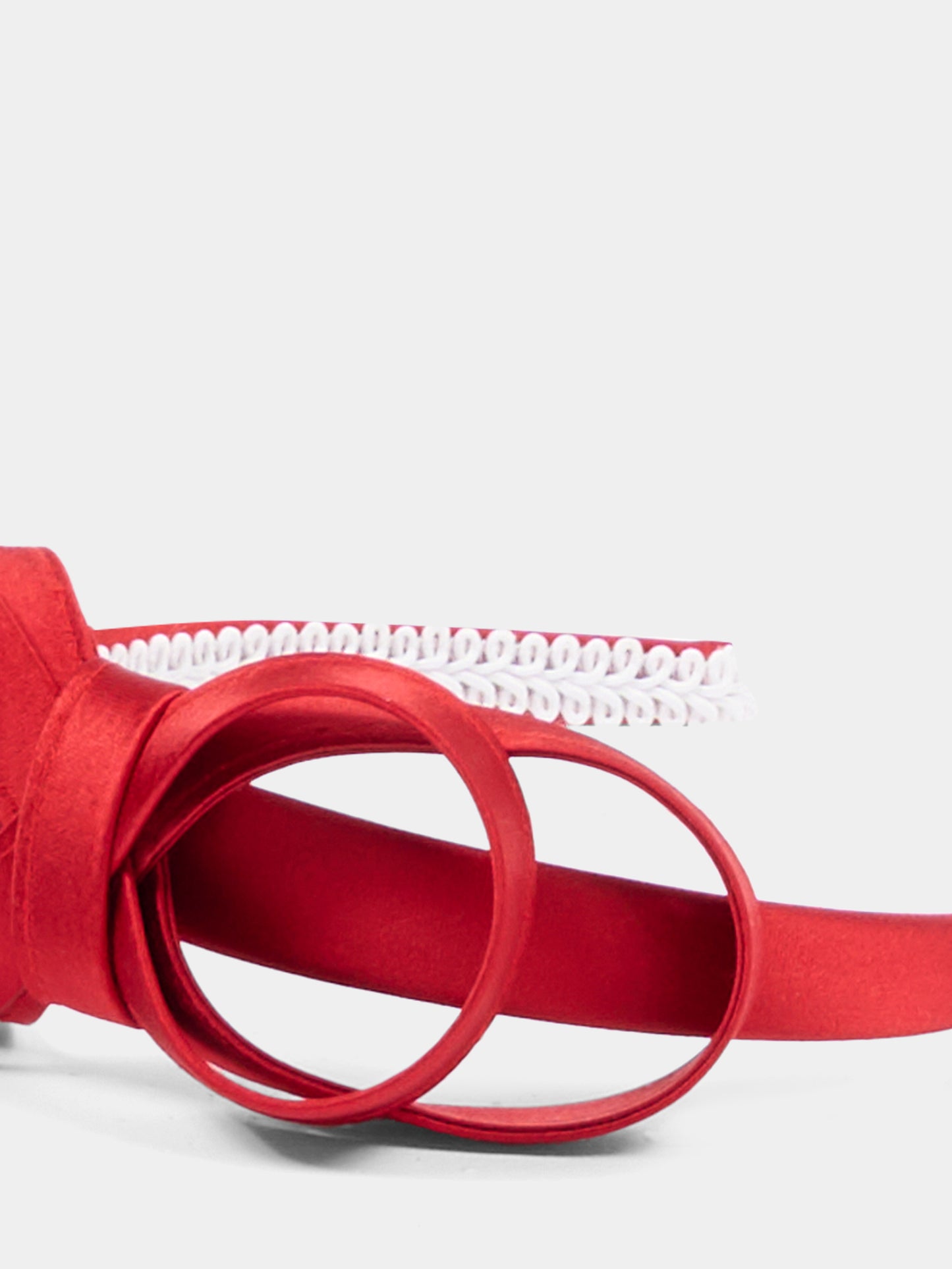 Cerchietto rosso per bambina con doppio fiocco,Nennè Studio,DOPPIO NODO ROSSO