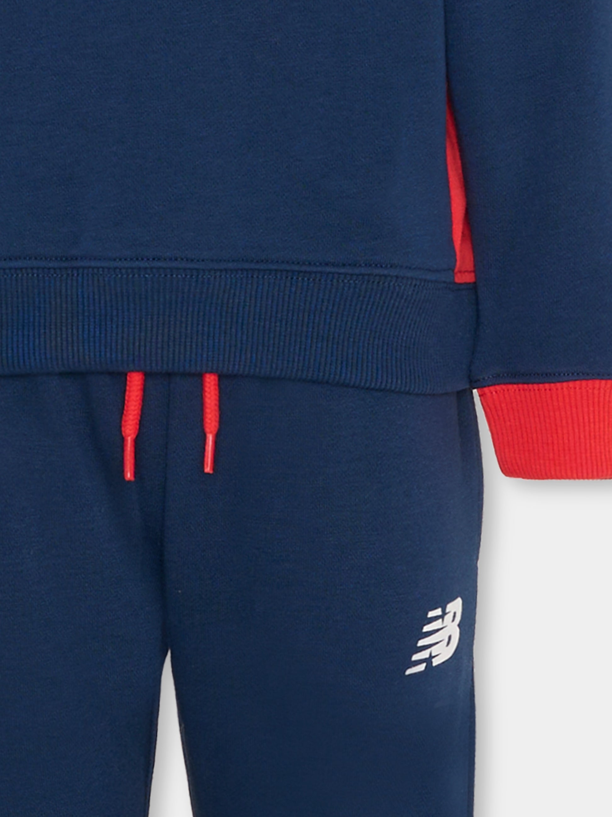 Completo blu per bambino con logo,New Balance,LAKB0309I NNY