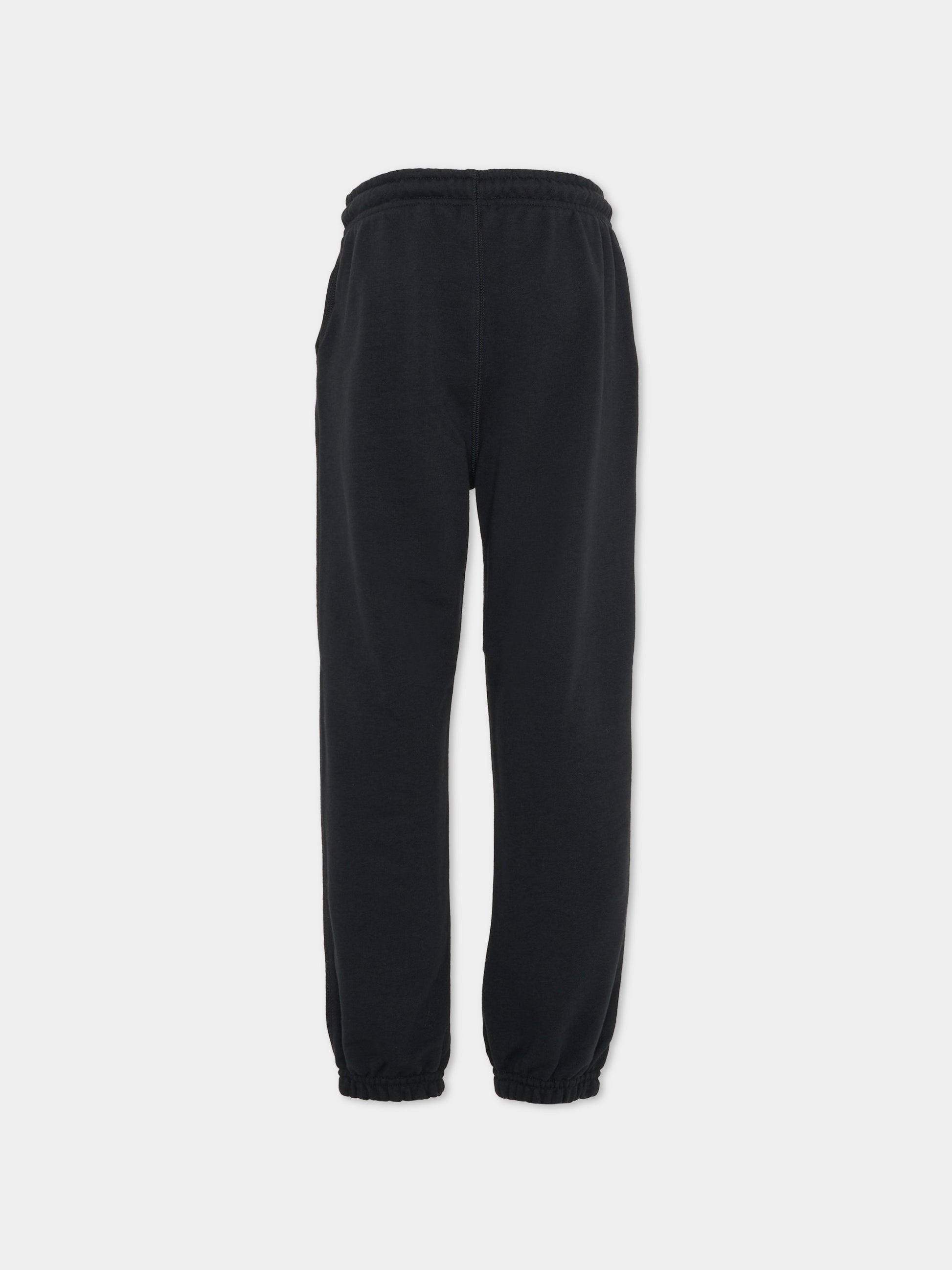 Pantaloni neri per bambini con logo,New Balance,LAKG0058 BK