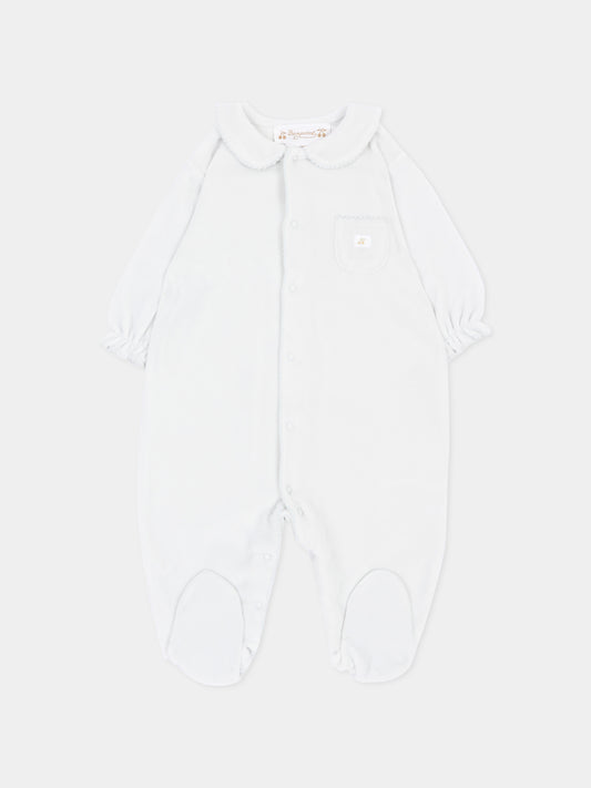 Tutina azzurra per neonato,Bonpoint,PEBPI1051PY 014