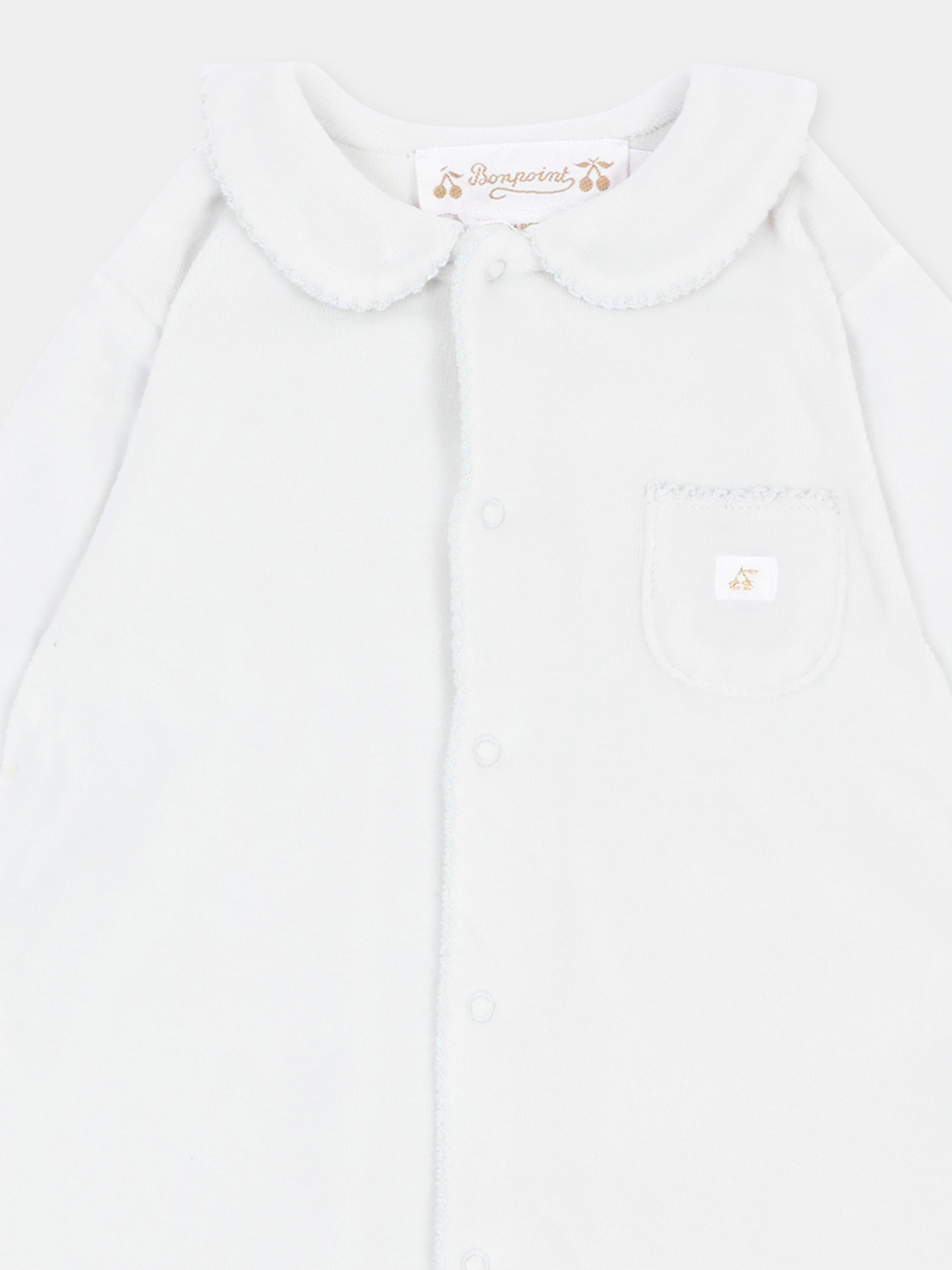 Tutina azzurra per neonato,Bonpoint,PEBPI1051PY 014