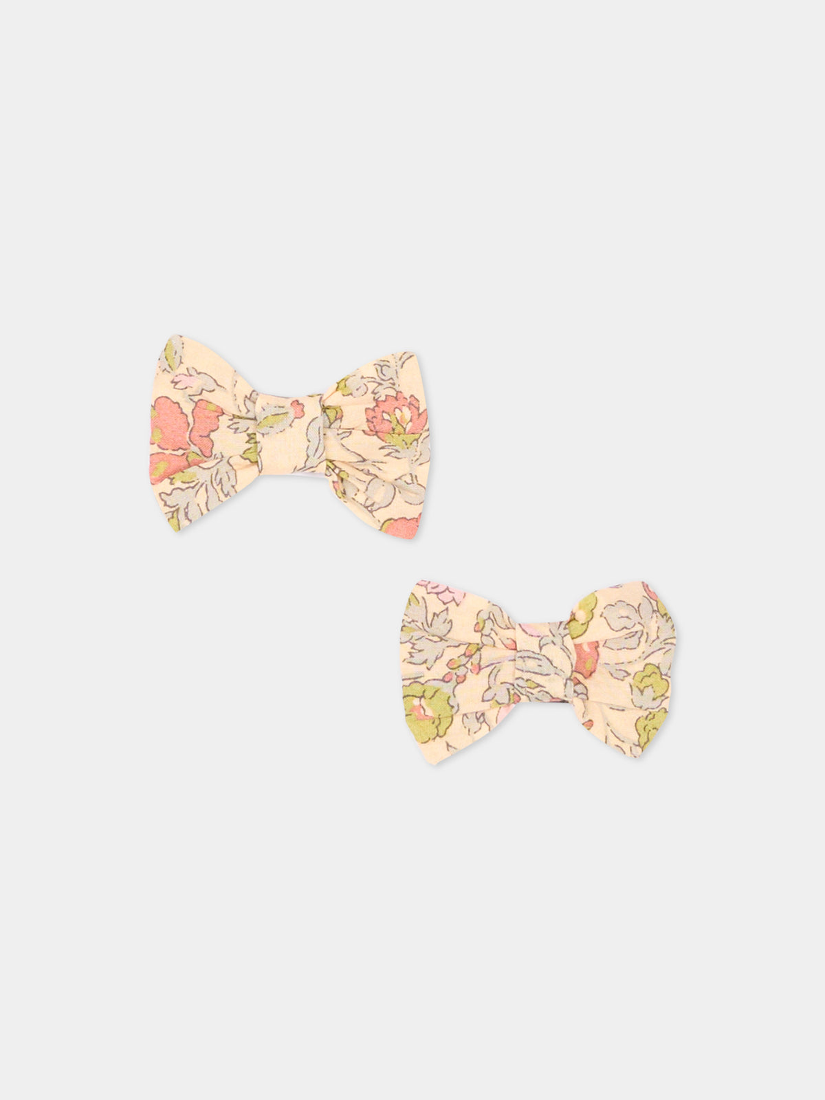 Fermagli multicolor per bambina floreali,Bonpoint,W06GHAW00001 523B