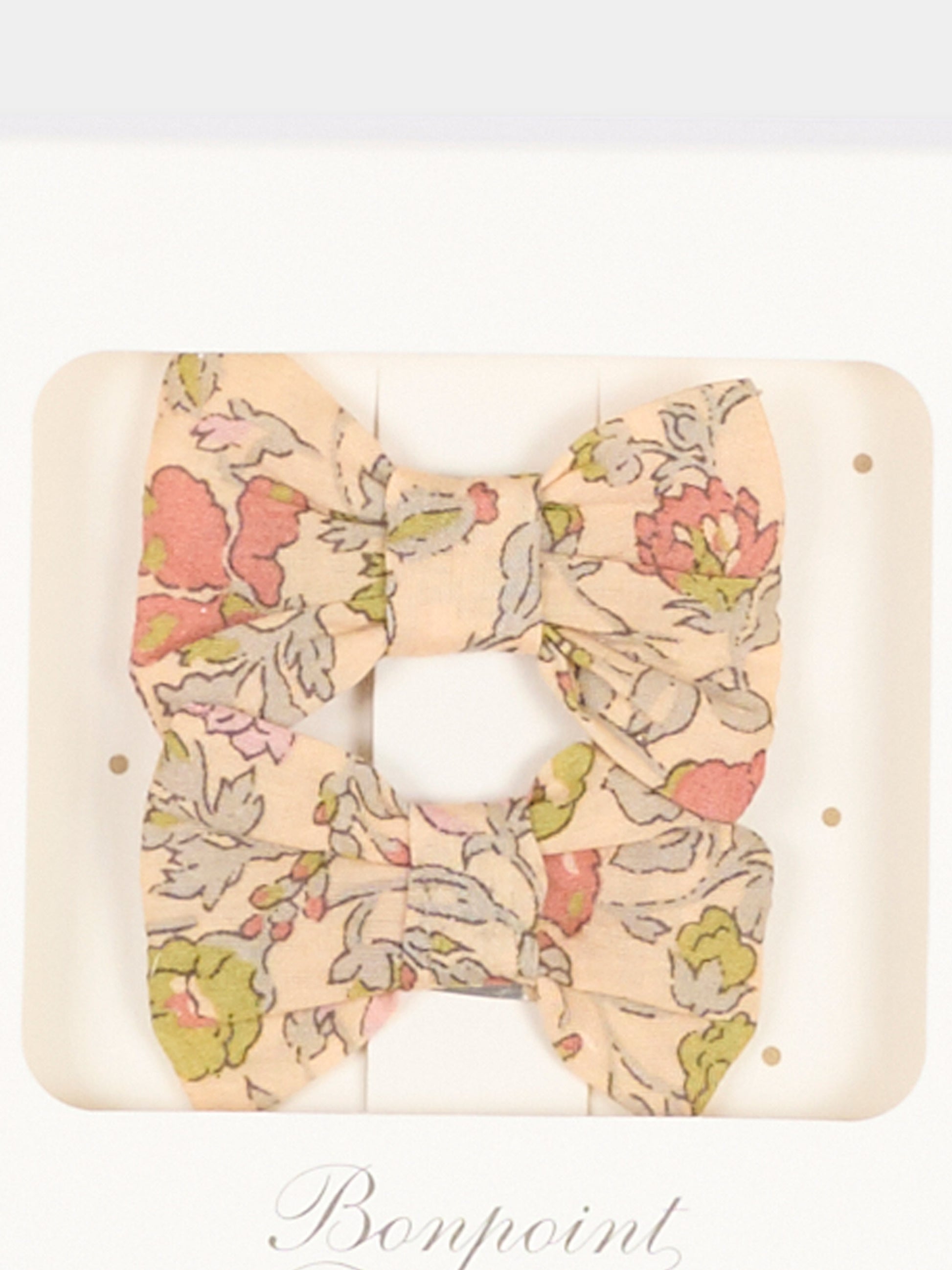Multicolor floral hair clips for Girl,Bonpoint,W06GHAW00001 523B