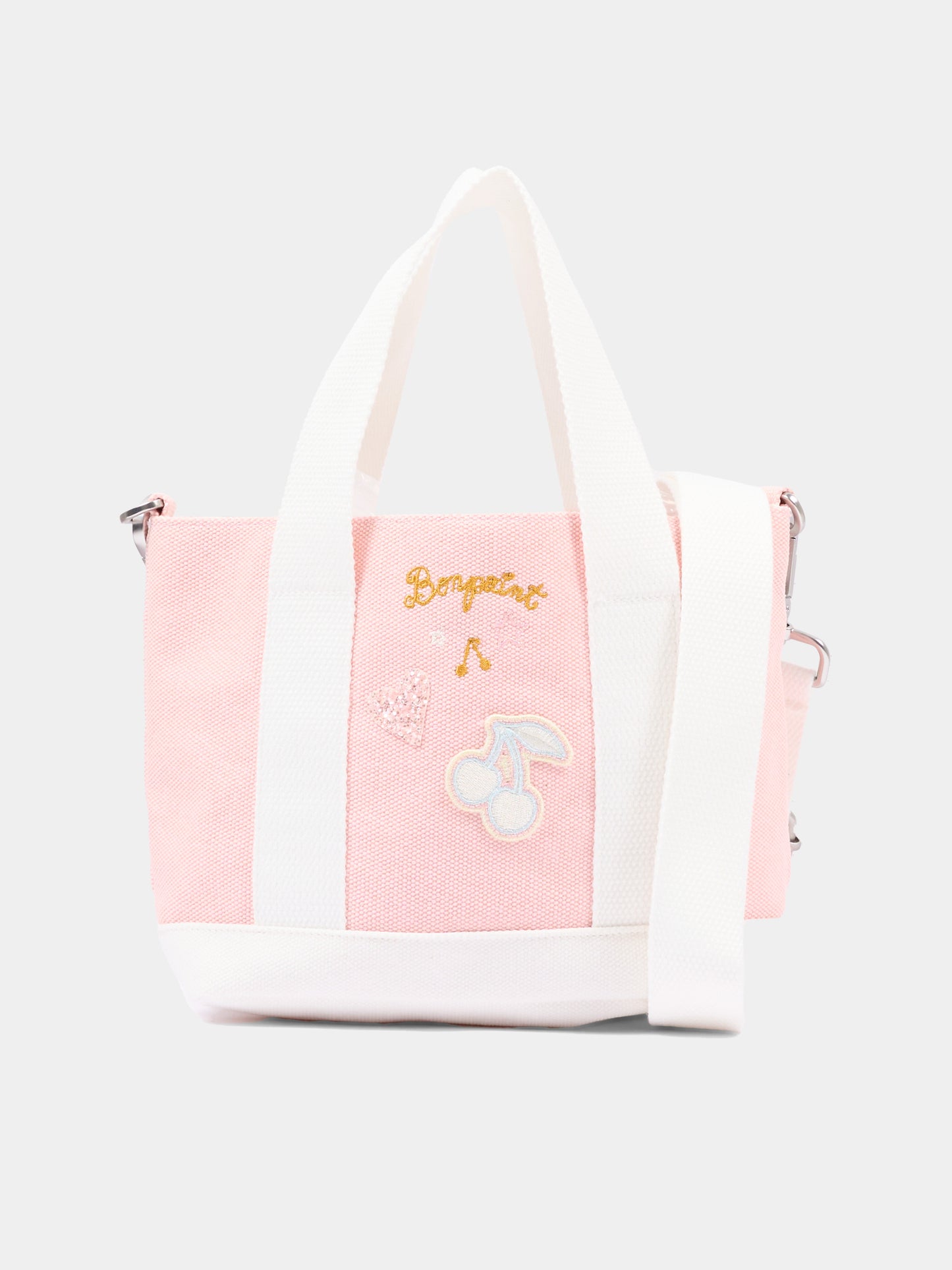 Borsa rosa in tela per bambina,Bonpoint,P06GBAW00003 020