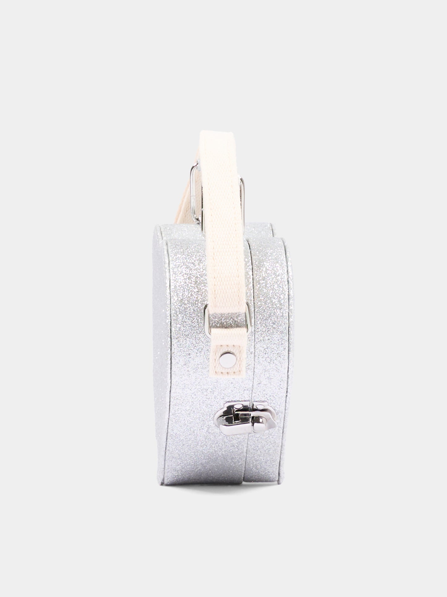 Borsa argento a forma di cuore per bambina,Bonpoint,P06GBAW00001 089