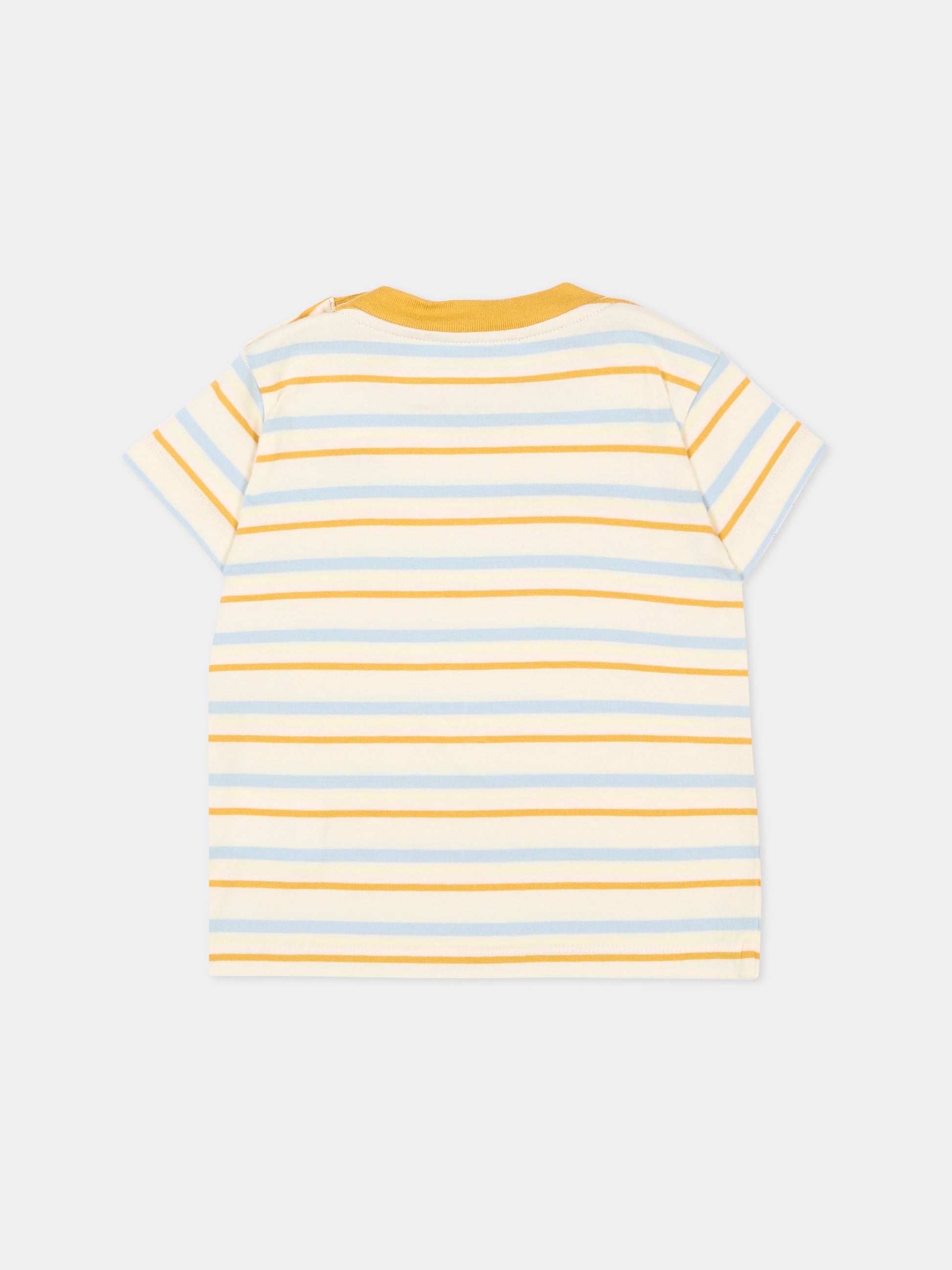 T-Shirt multicolor per neonato,Bonpoint,P06YTSK00001 280A
